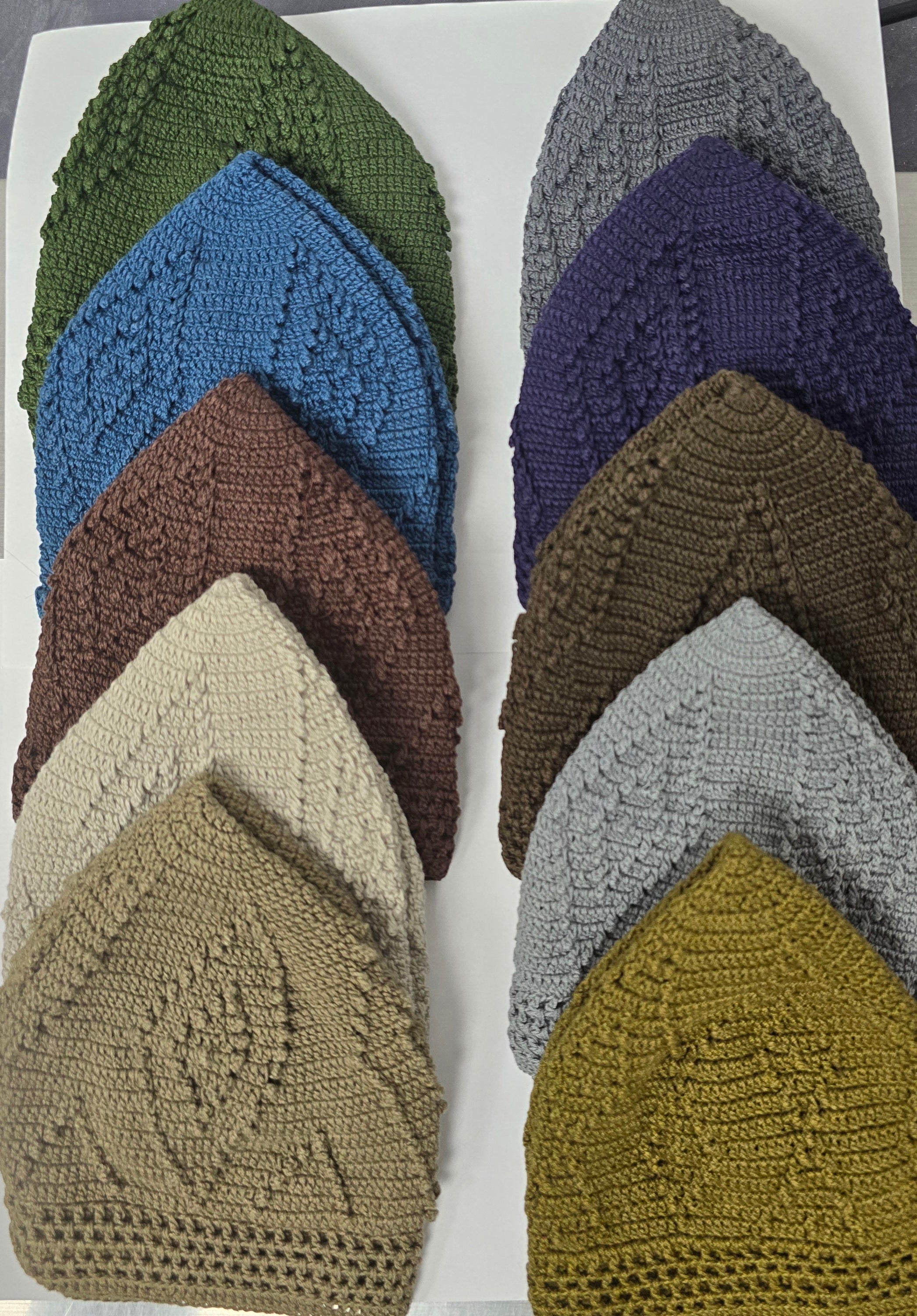 Skull Knit Cotton kufi / topi