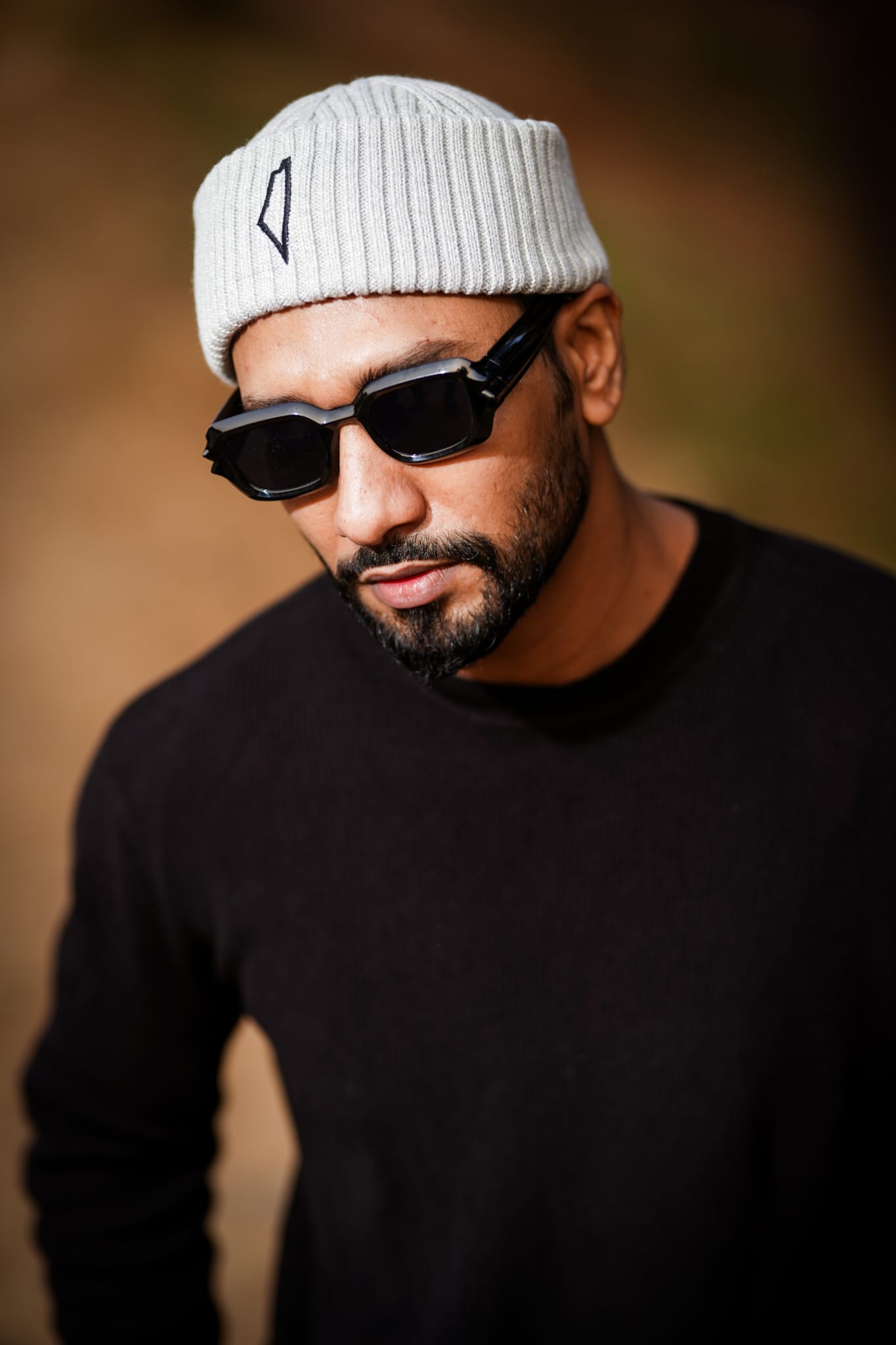 Palestine Map Beanie