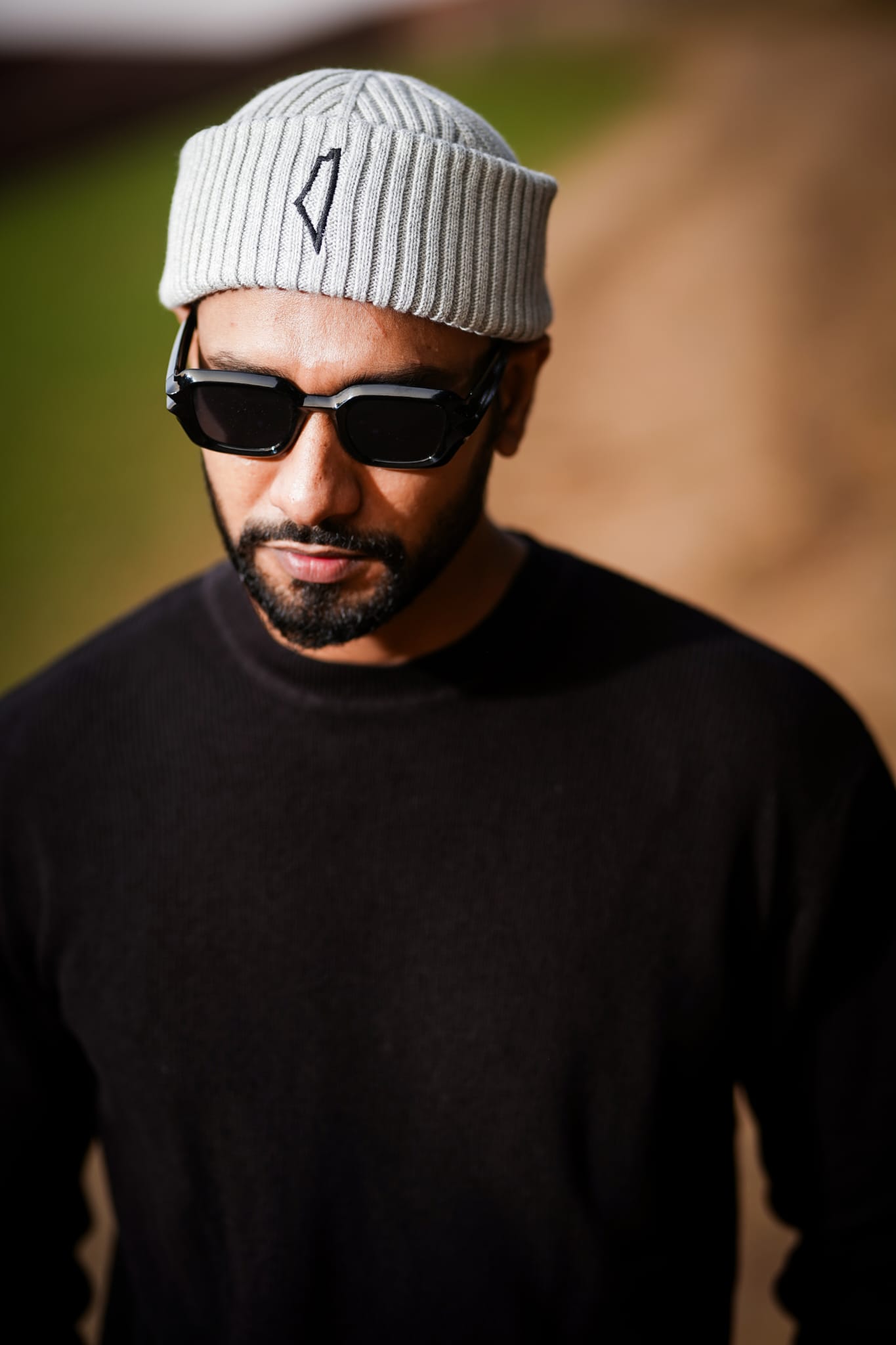Palestine Map Beanie