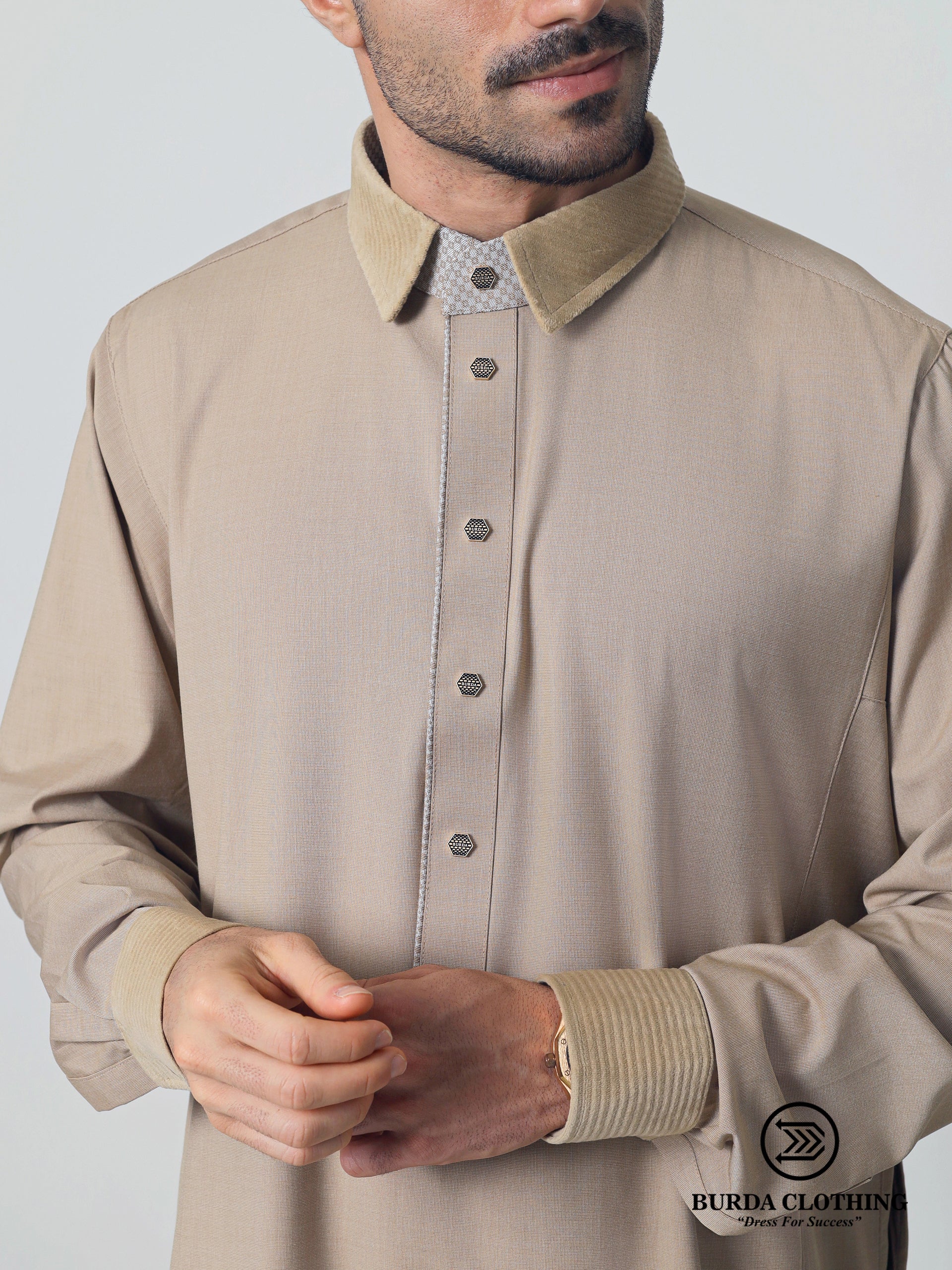 Premium-Thobe für Erwachsene 218 Gold