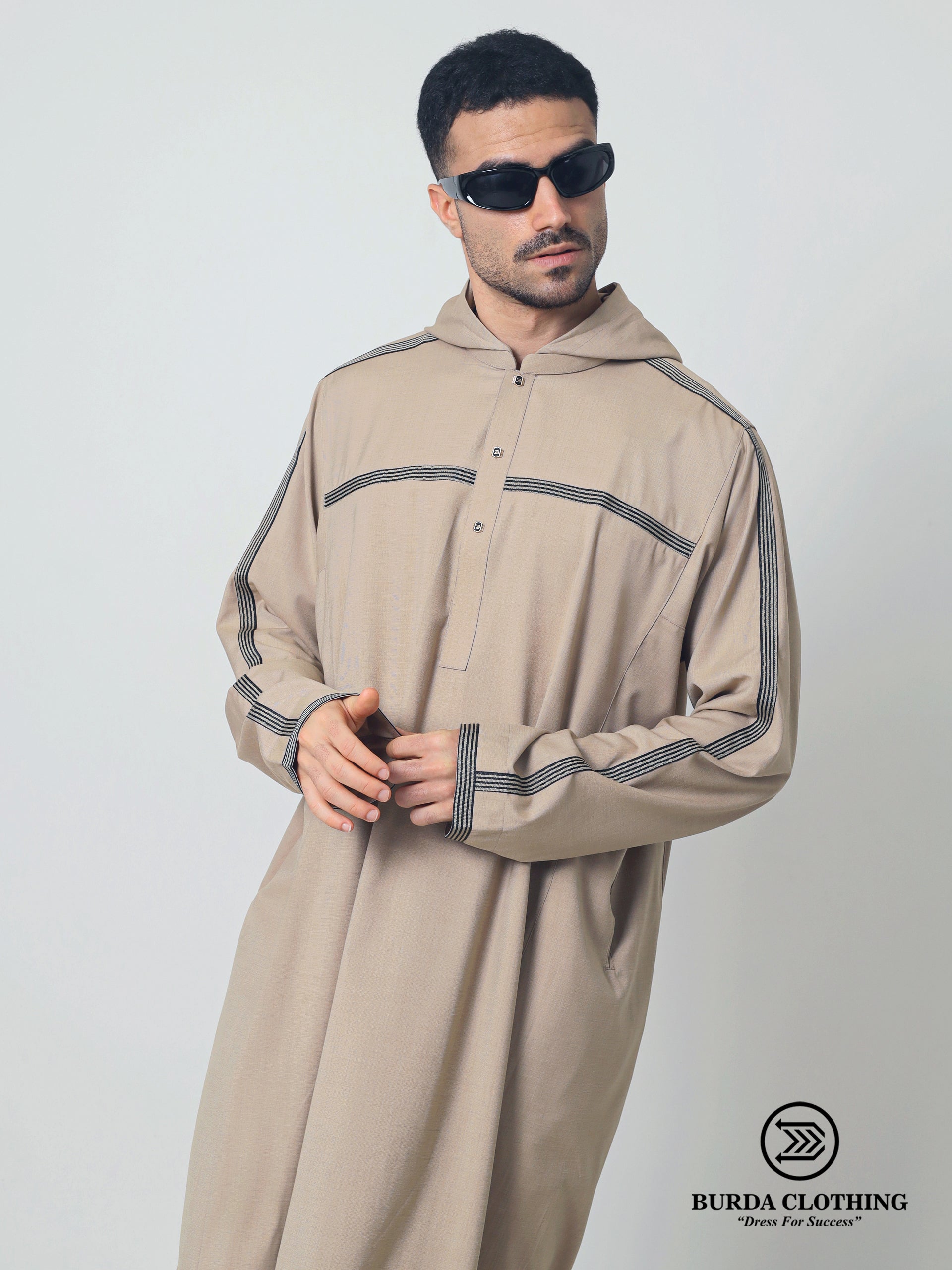 Premium Thobe 210 Gold Hoodie