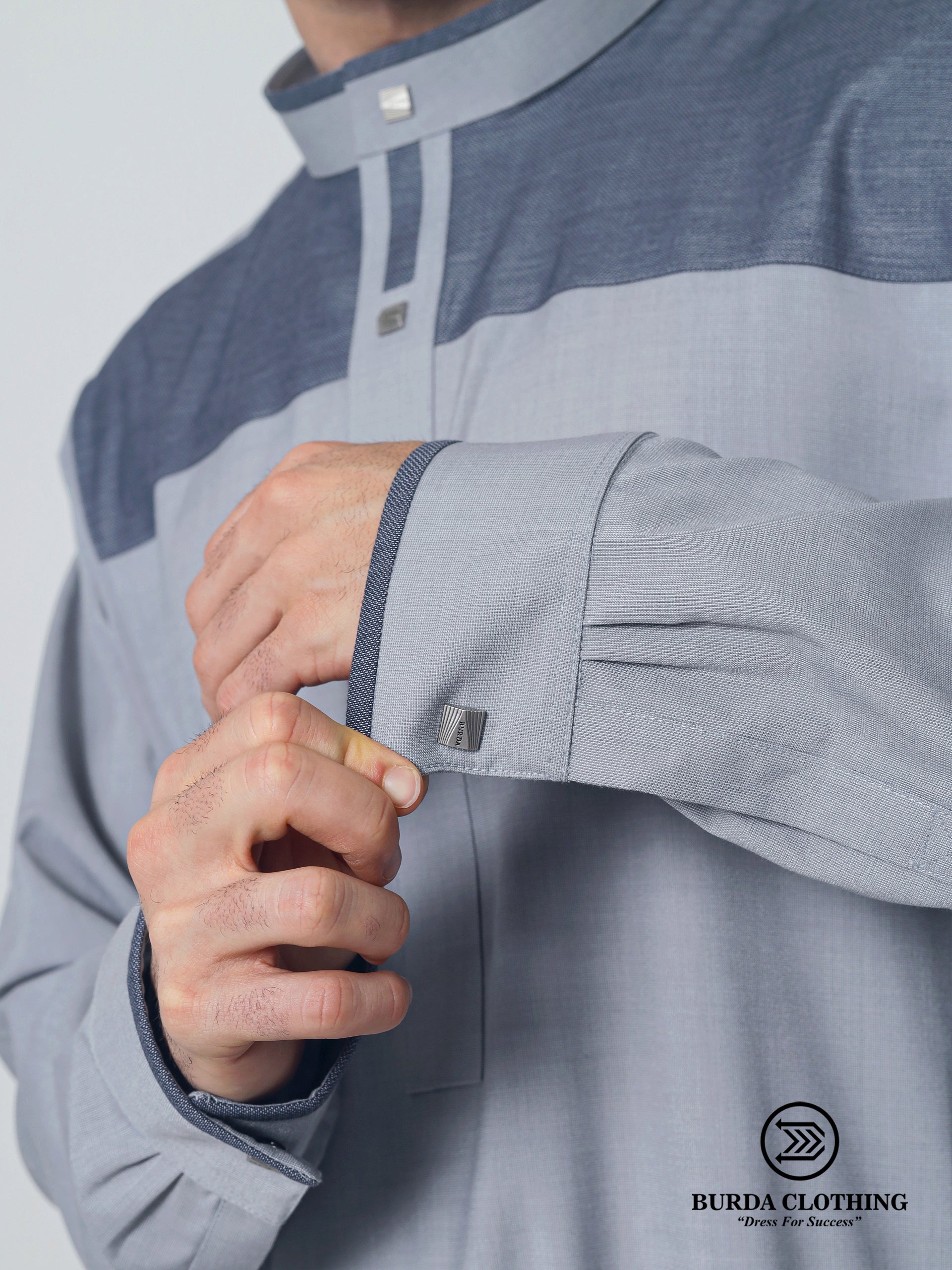 Premium Thobe für Erwachsene 223 Grau