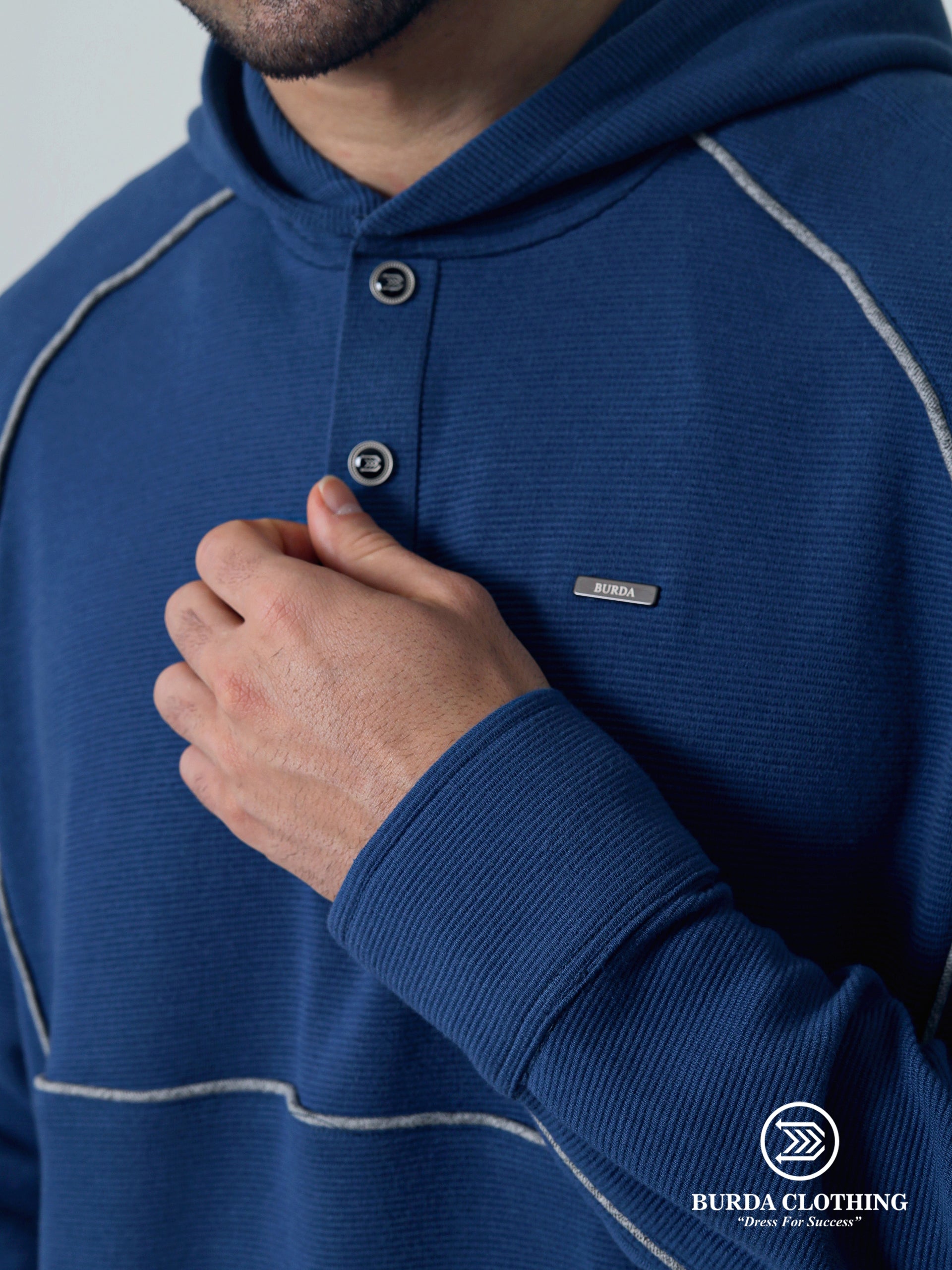 Winter Tech Thobe 322 Blue