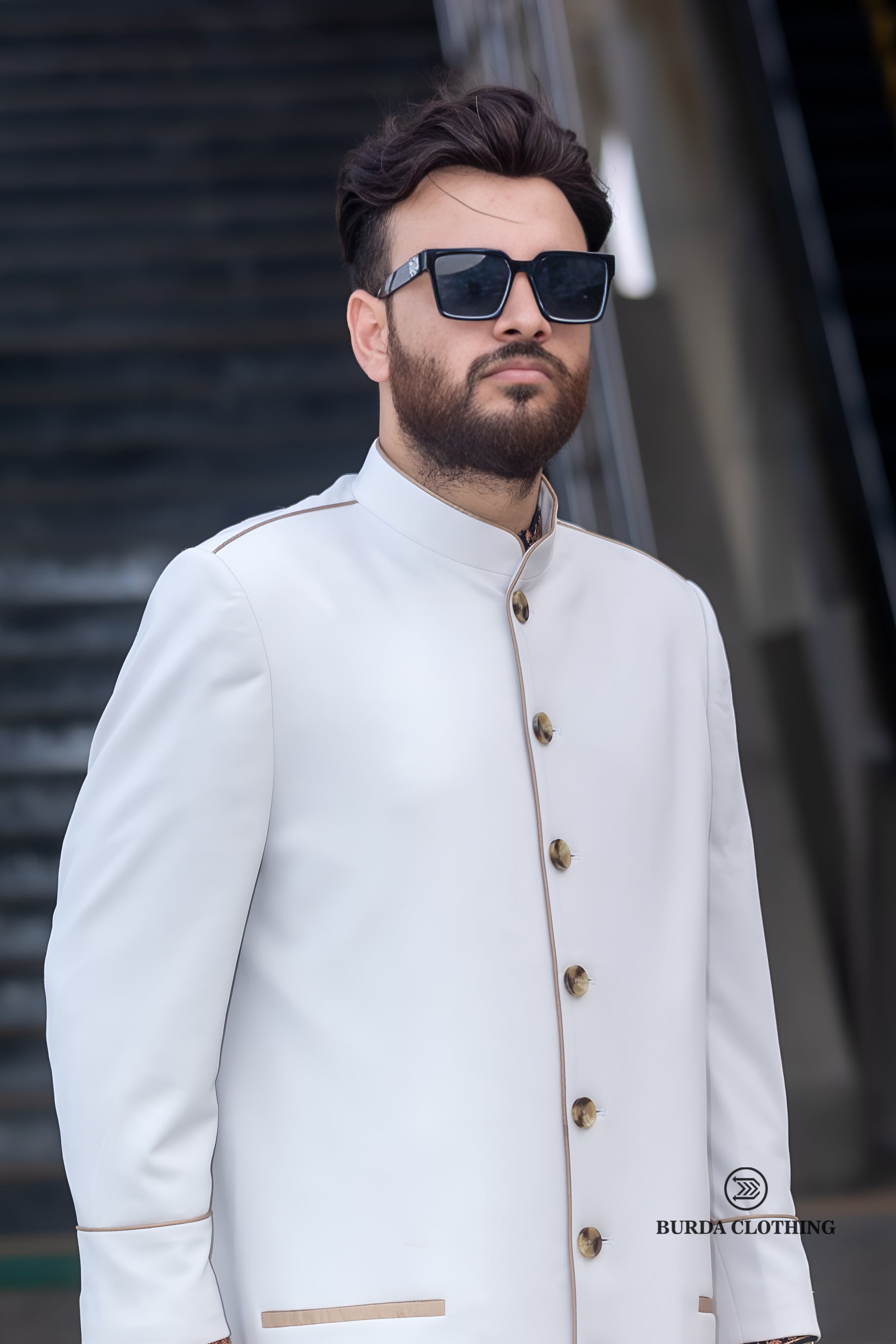 Off White Long Coat