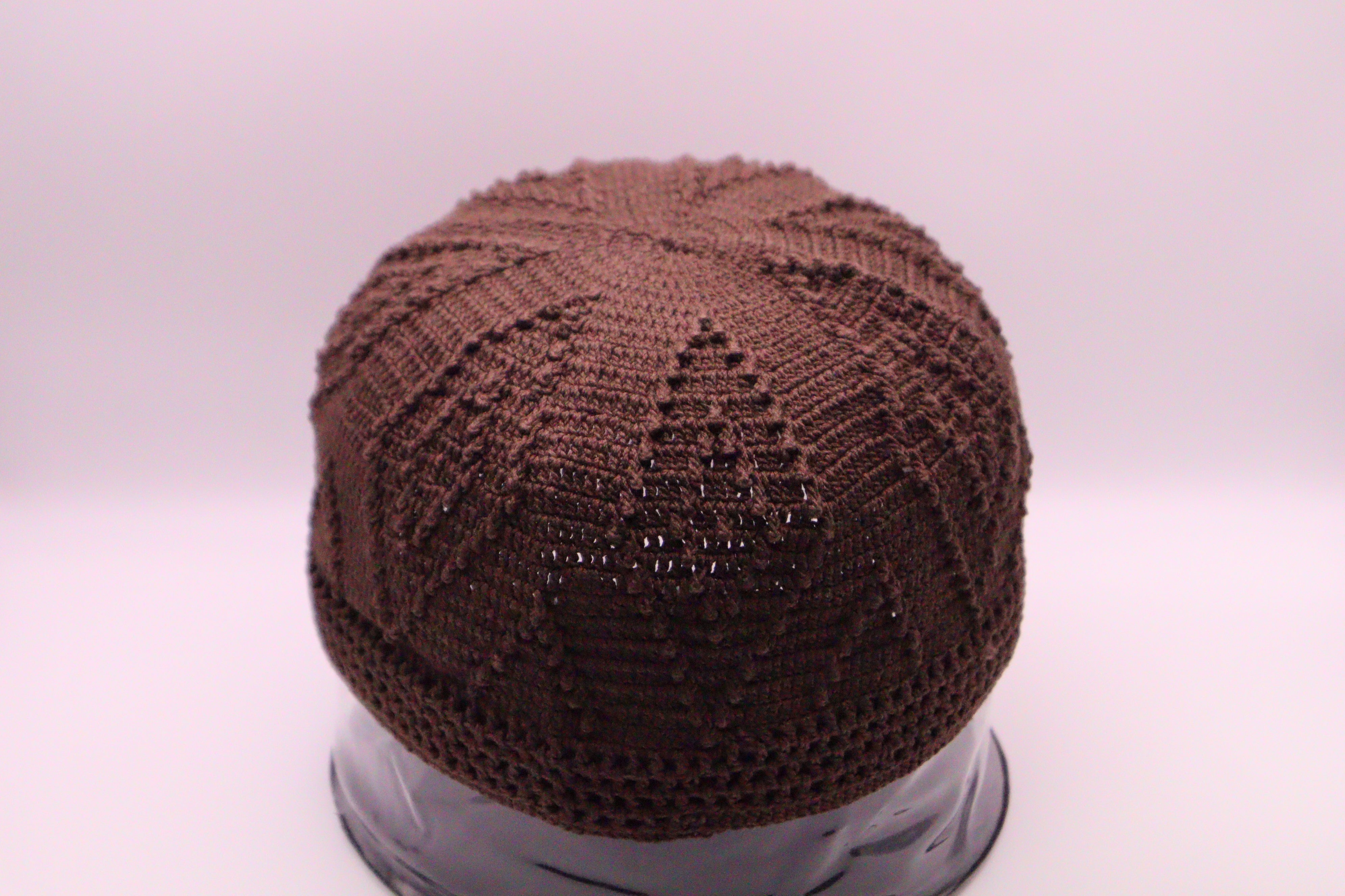 Kufi aus Baumwolle mit Totenkopfmuster