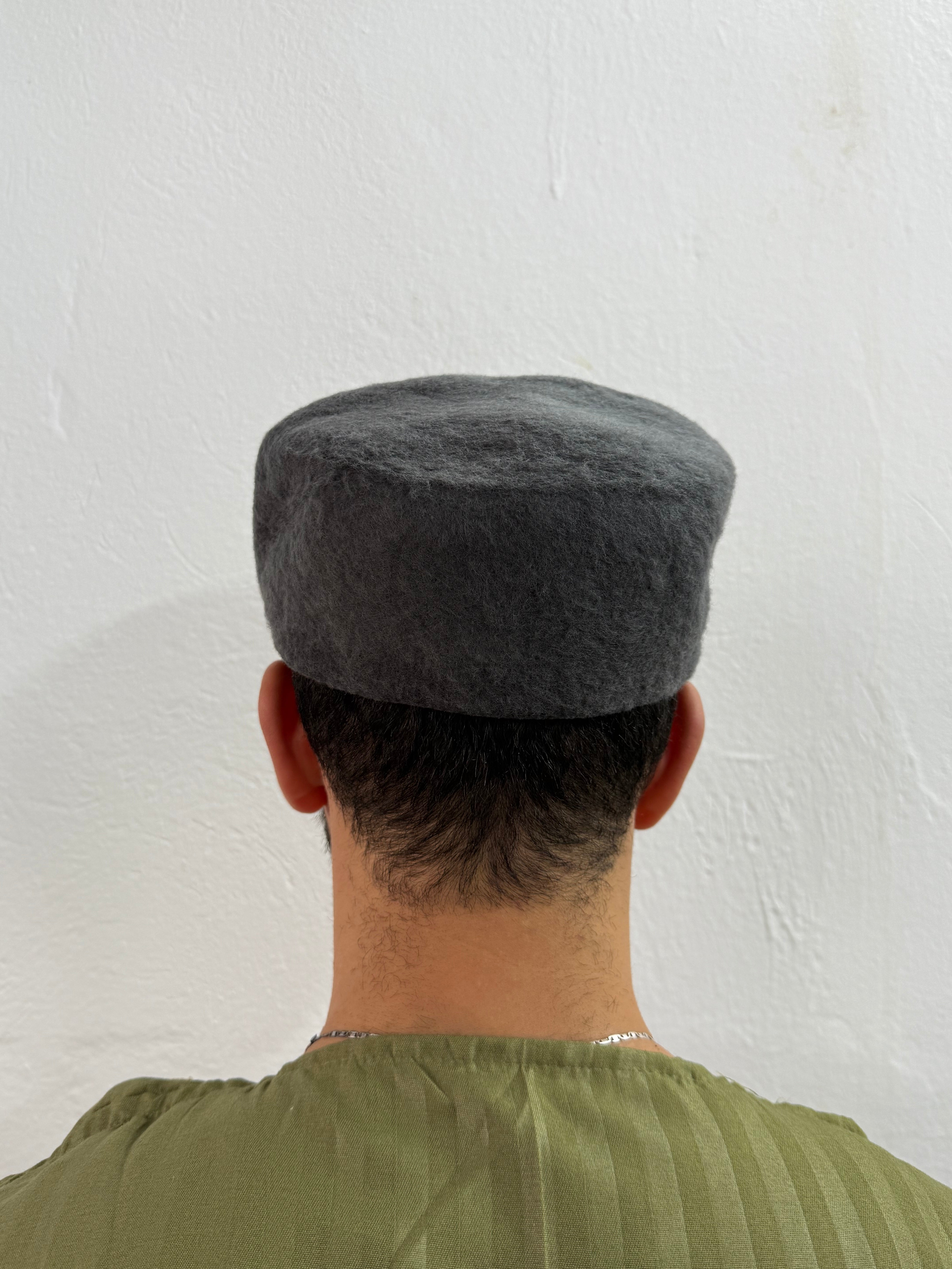 Chechia Hat- Dark Gray