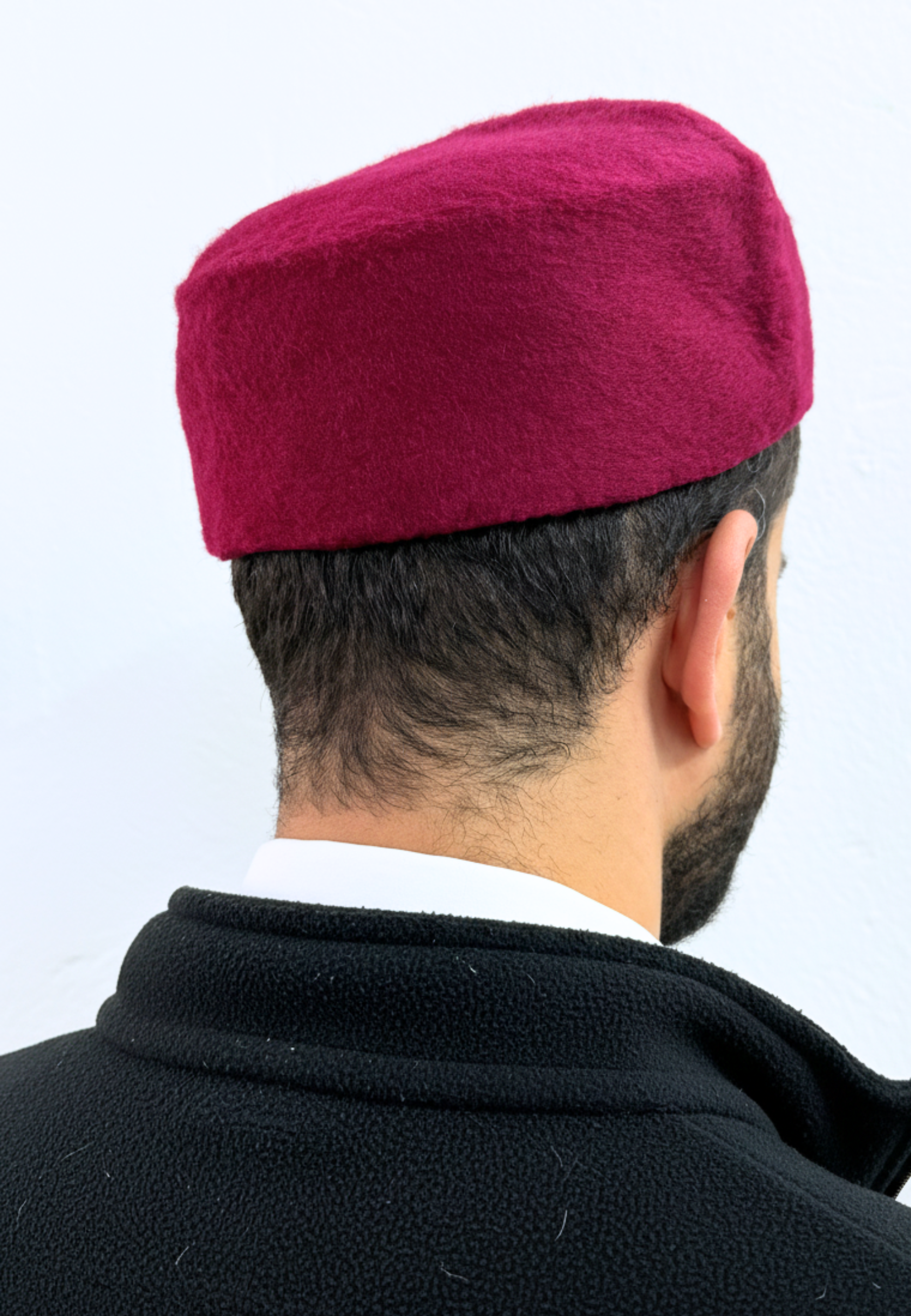 Chechia Hat- Maroon