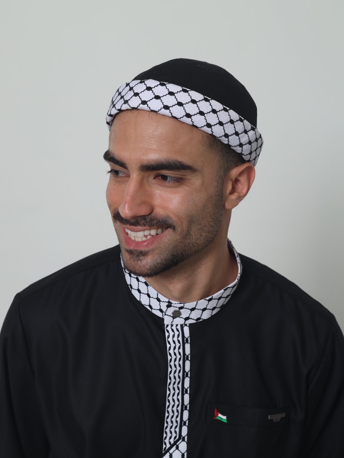 Palestine Kufiya Brimless Hat