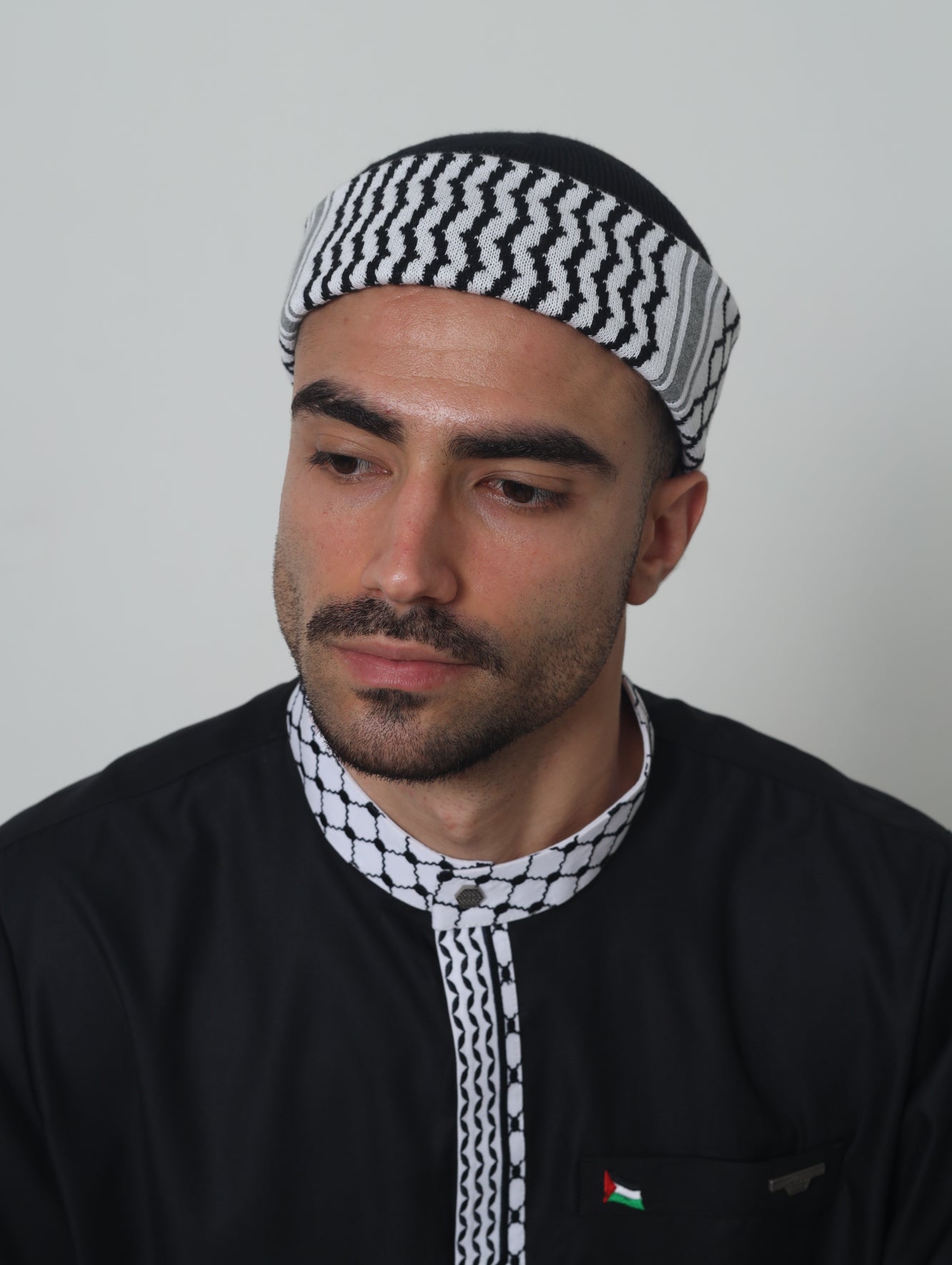 Palästina Kufiya Beanie Herren