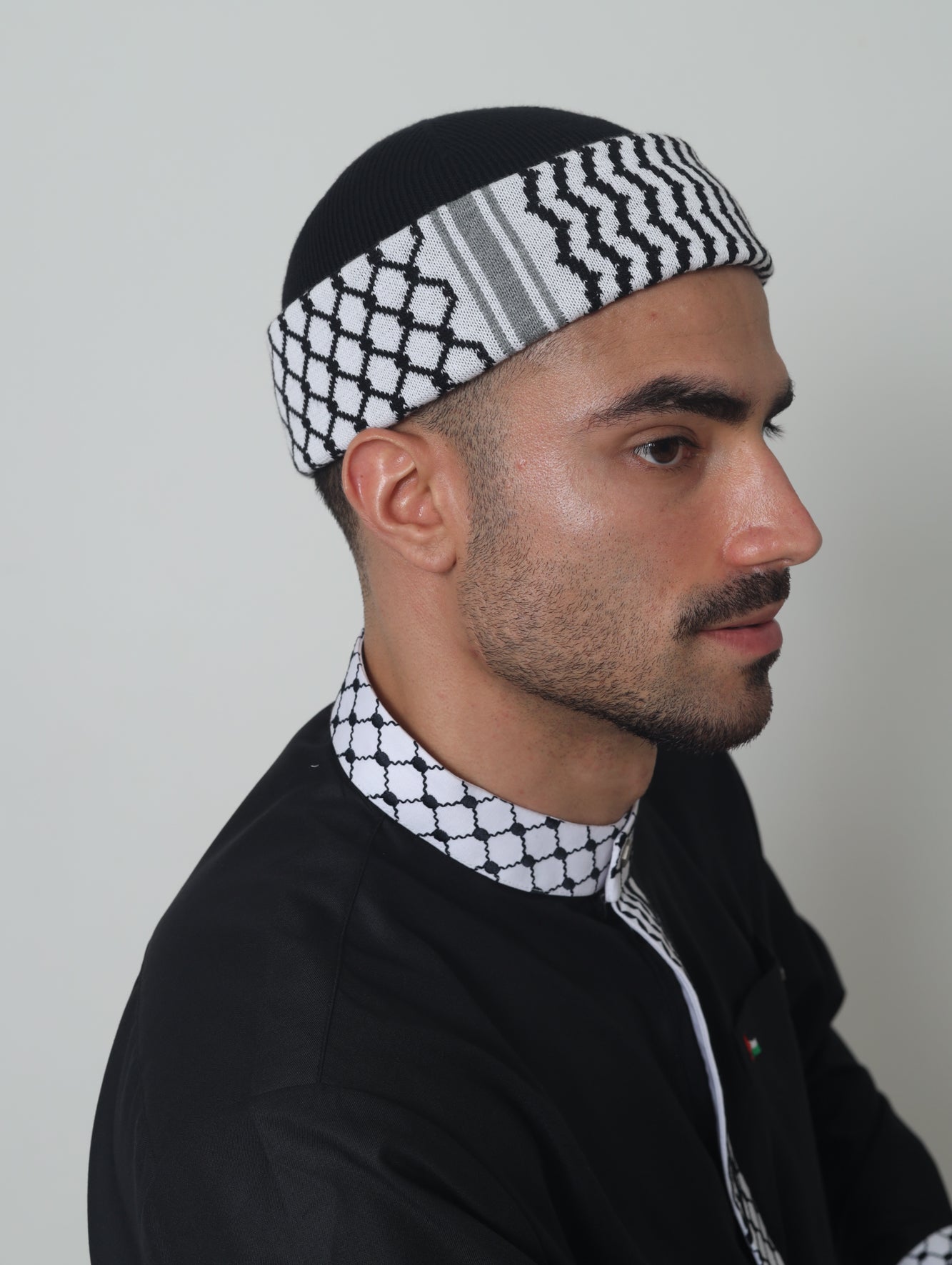 Palästina Kufiya Beanie Herren