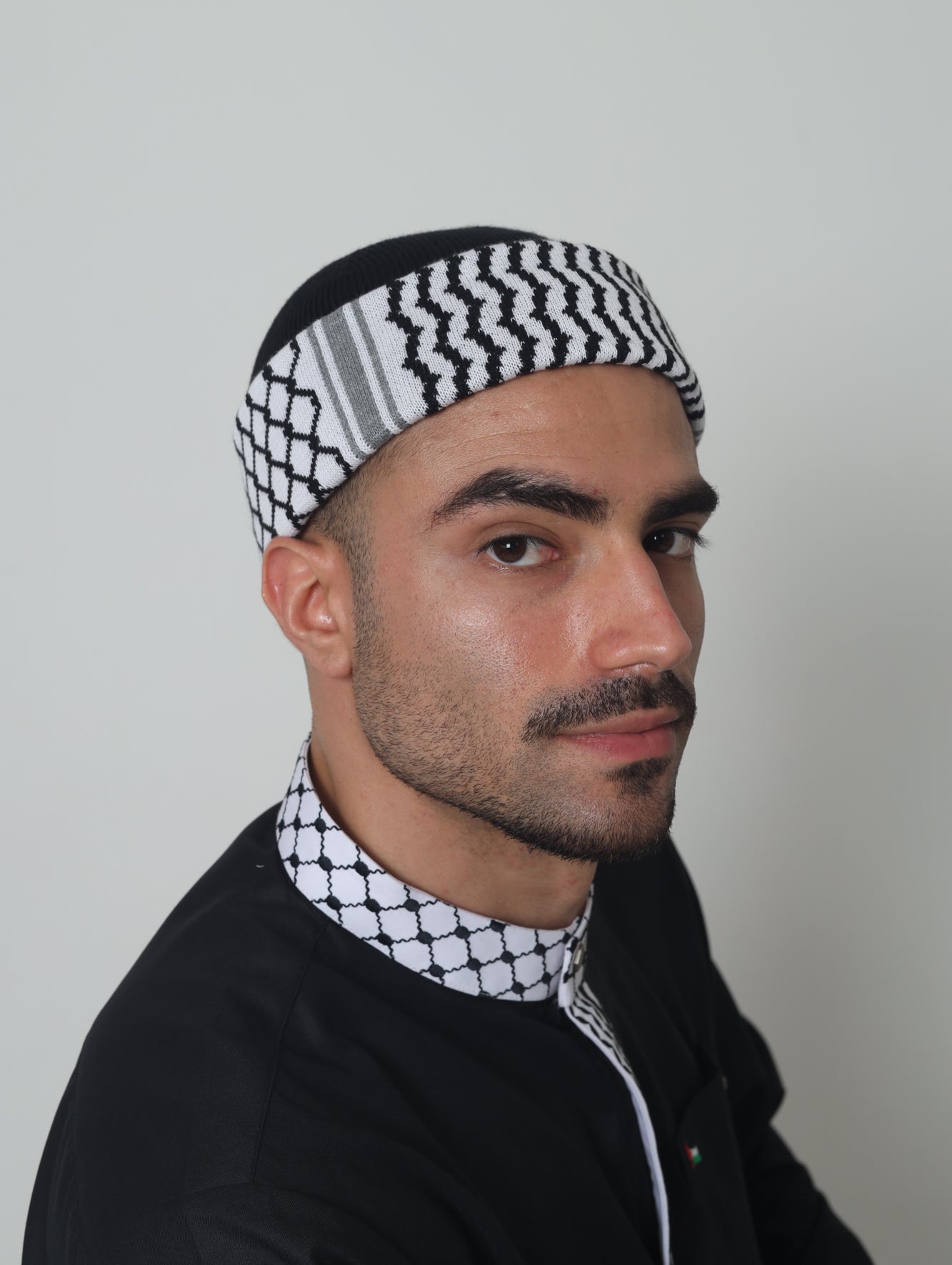 Palästina Kufiya Beanie Herren