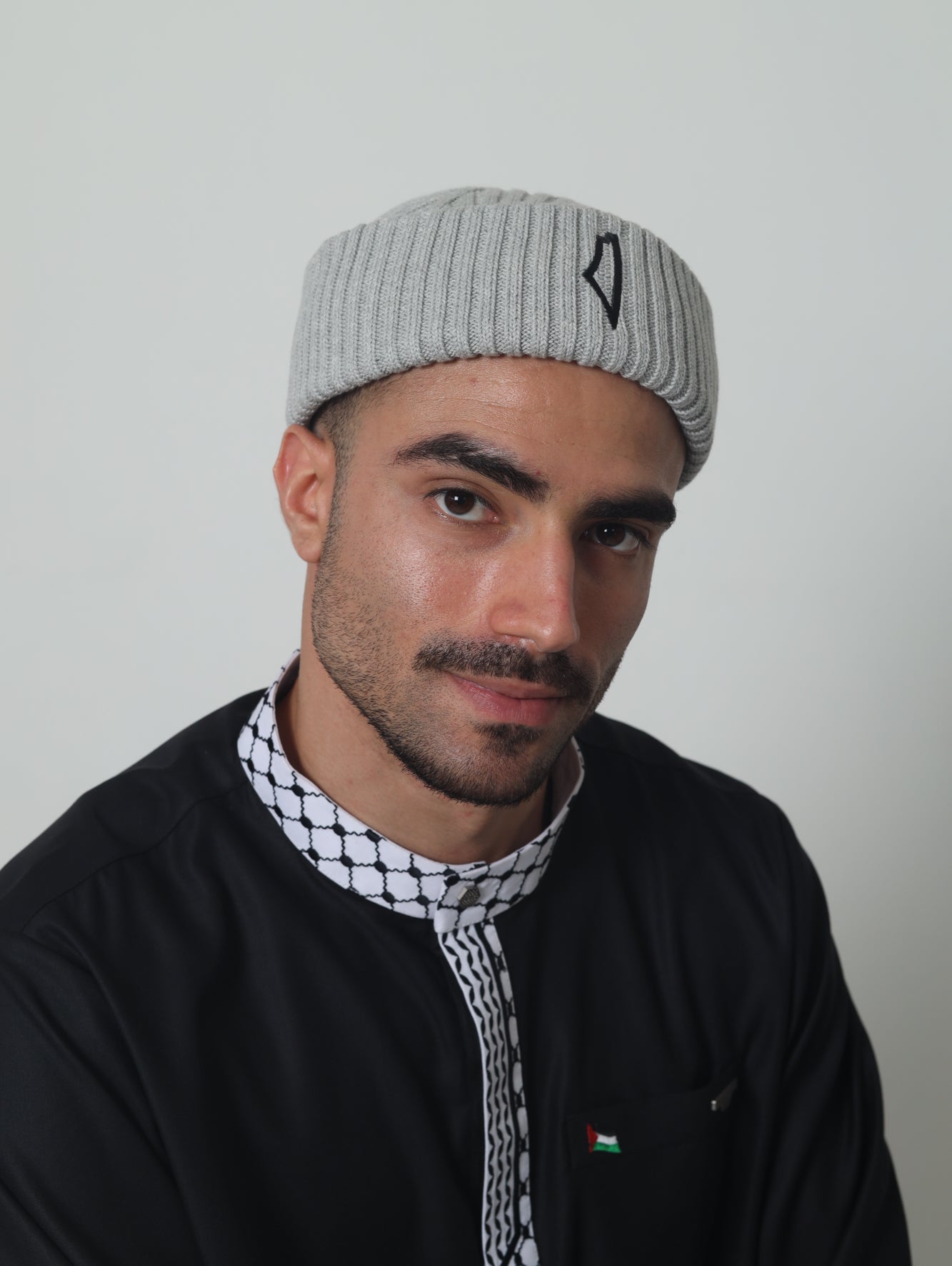 Palästina-Karte Beanie