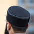 Burdaclothing 21 / Black / Dark Gray Folded Kufi 2-Tone