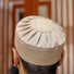 Burdaclothing 21 XS / Almond Sandal Pleated Kufi S008