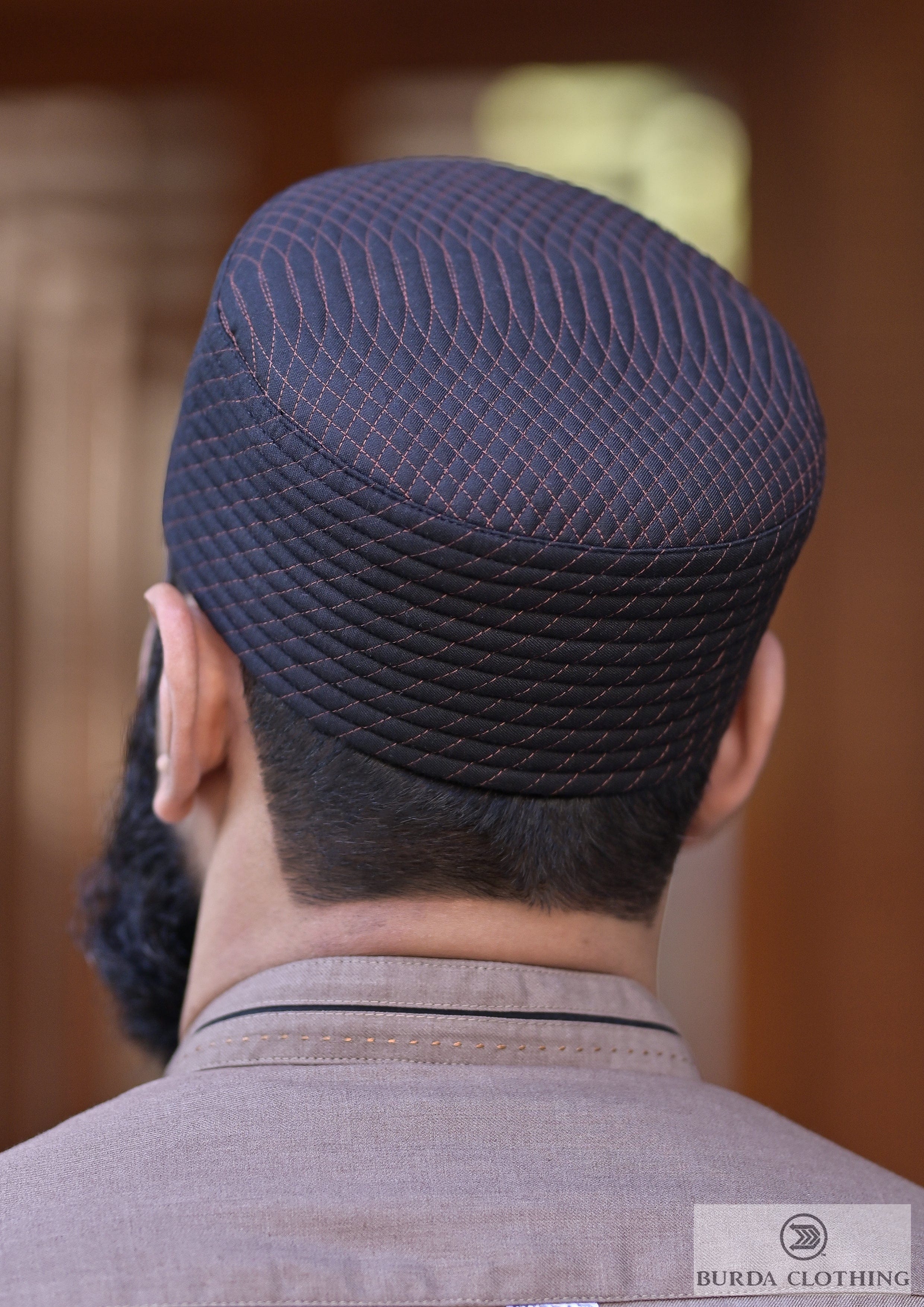 Burdaclothing 21 XS / Black Zephyr Kufi/Hat