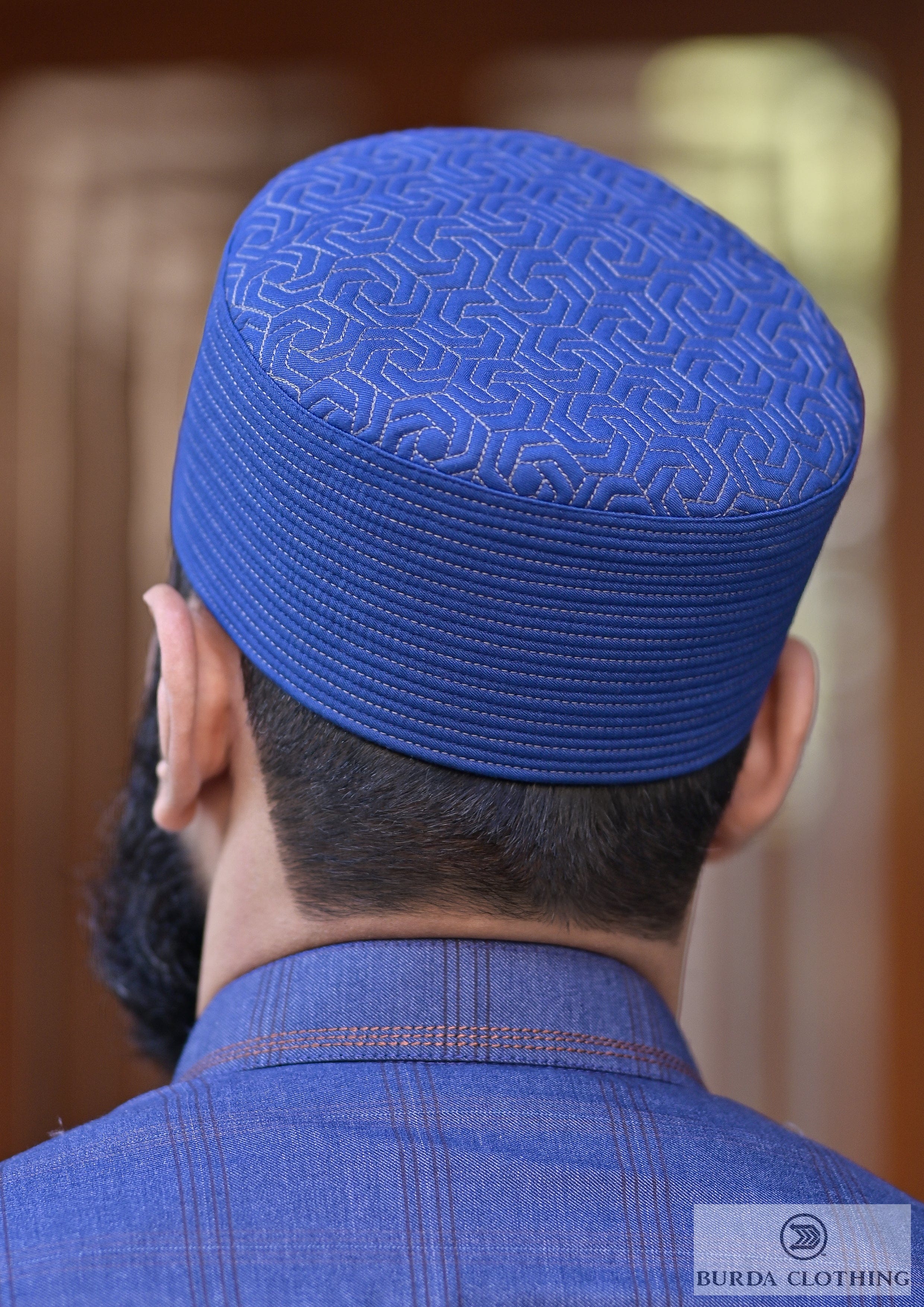 Burdaclothing 21 XS / Blue Nexus Kufi/Hat