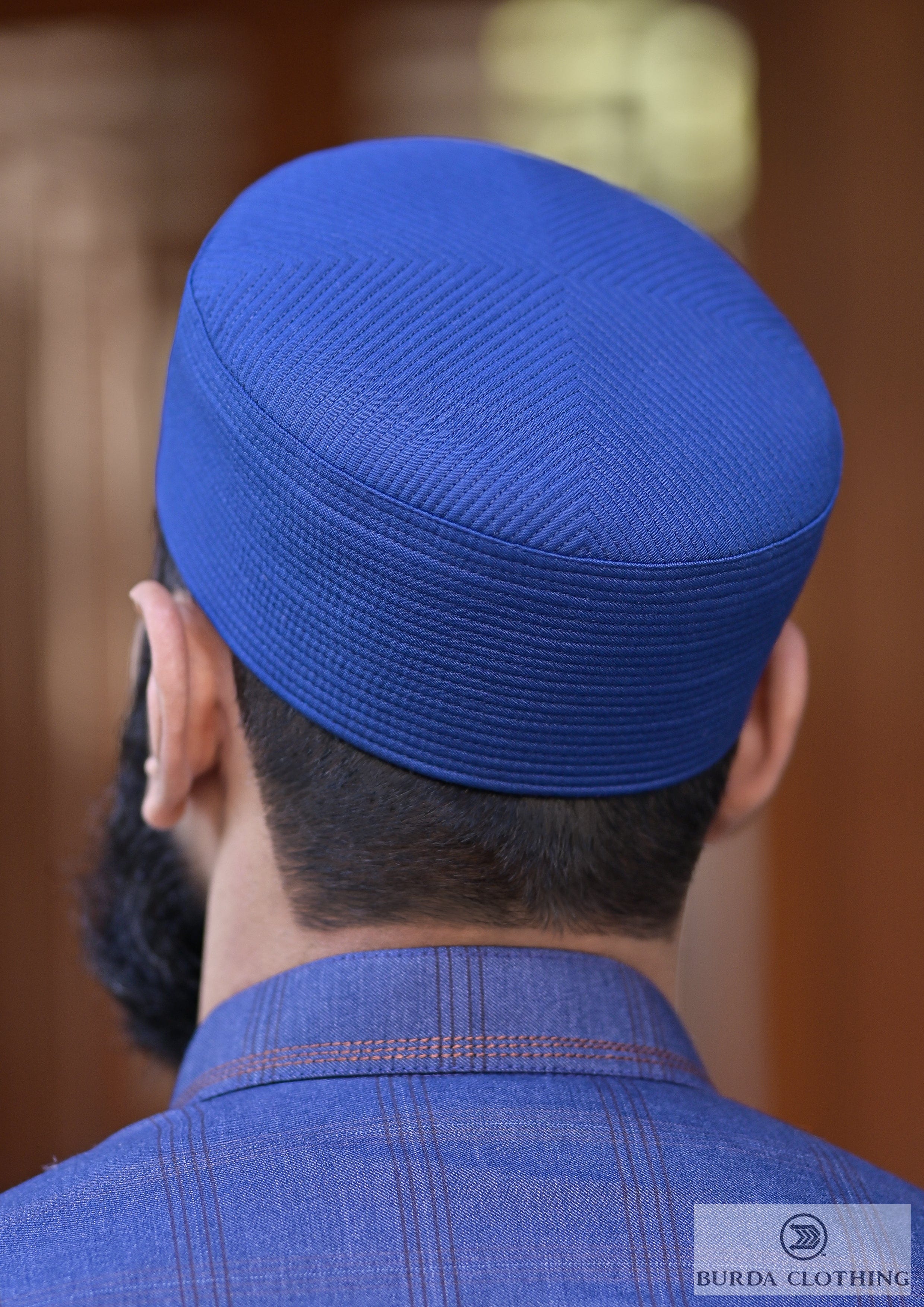 Burdaclothing 21 XS / BLUE Turban Kufi (Click to see 14 more colors)