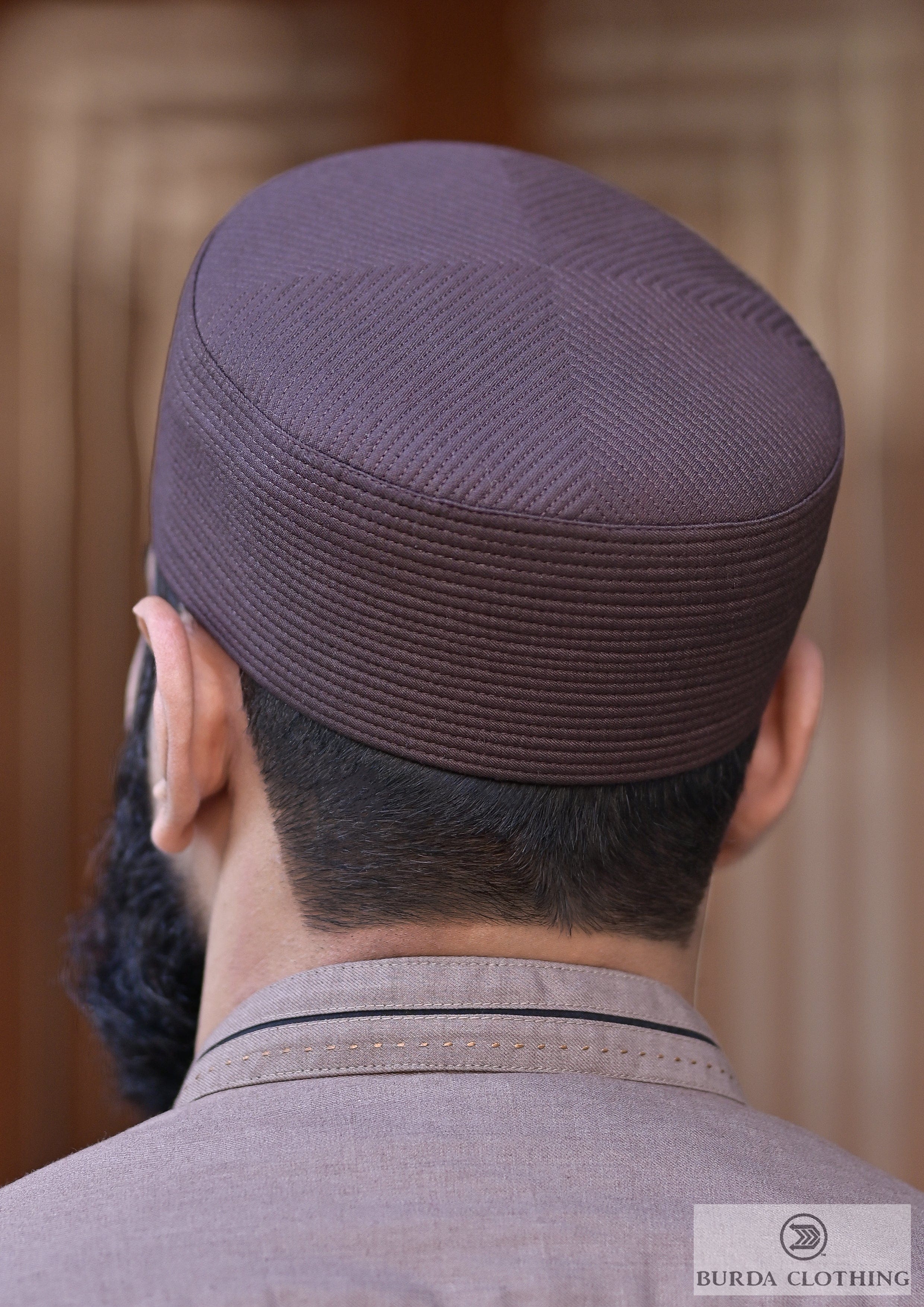 Burdaclothing 21 XS / BROWN Turban Kufi (Click to see 14 more colors)