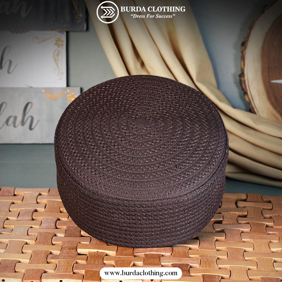 Burdaclothing 21 XS / Dark Brown Cosmic Kufi/Hat