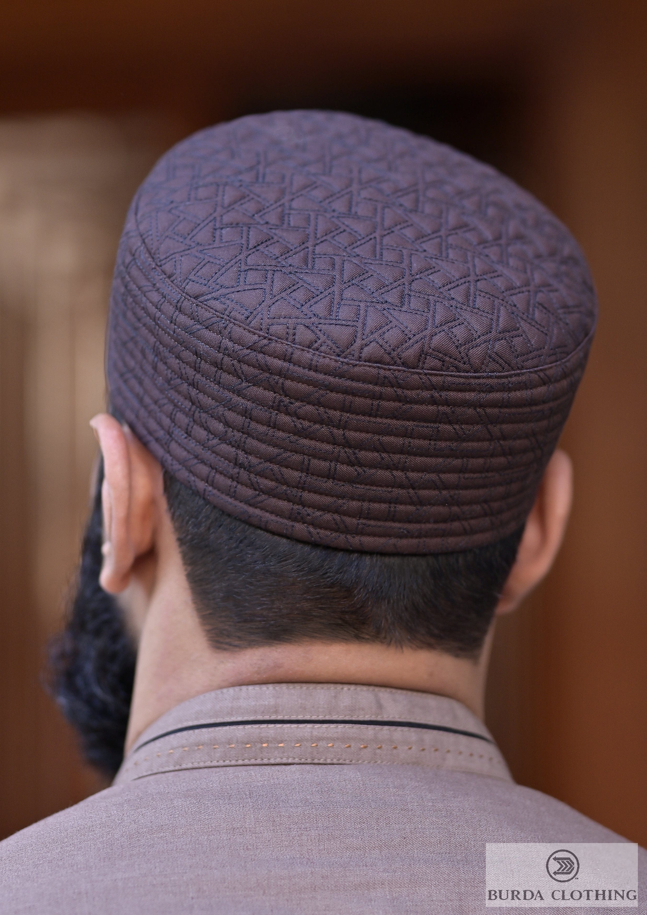 Burdaclothing 21 XS / Dark Brown Nova Kufi/Hat