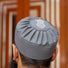 Burdaclothing 21 XS / Dark Gray Sandal Pleated Kufi S008