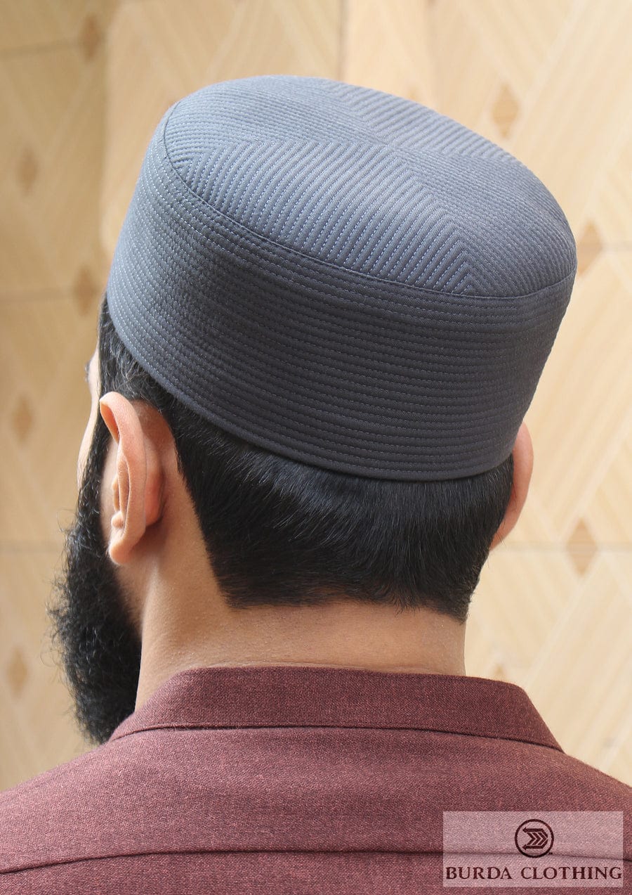 Burdaclothing 21 XS / DARK GRAY Turban Kufi (Click to see 14 more colors)