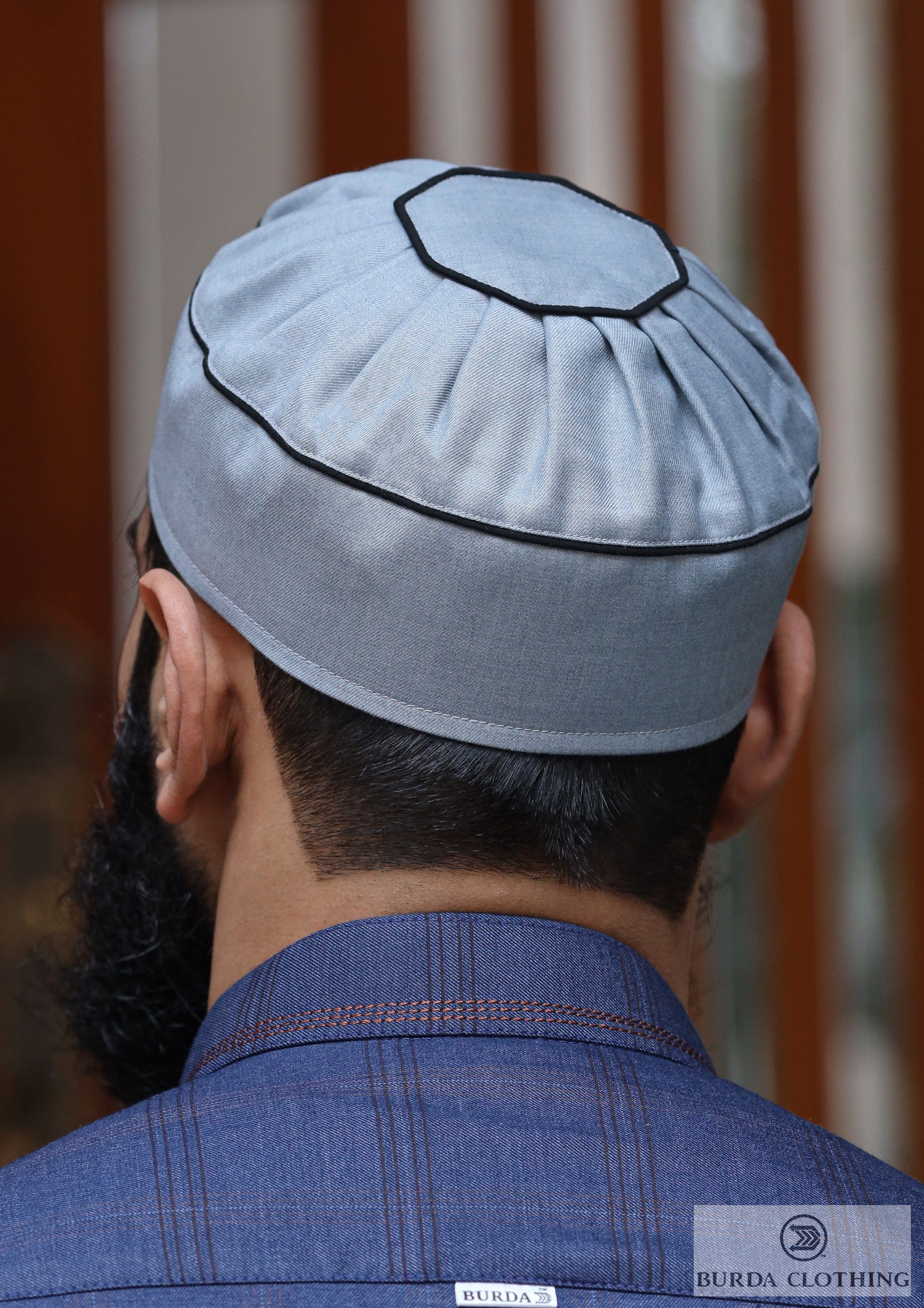 burdaclothing 21 XS / Gray Talib Kufi S007