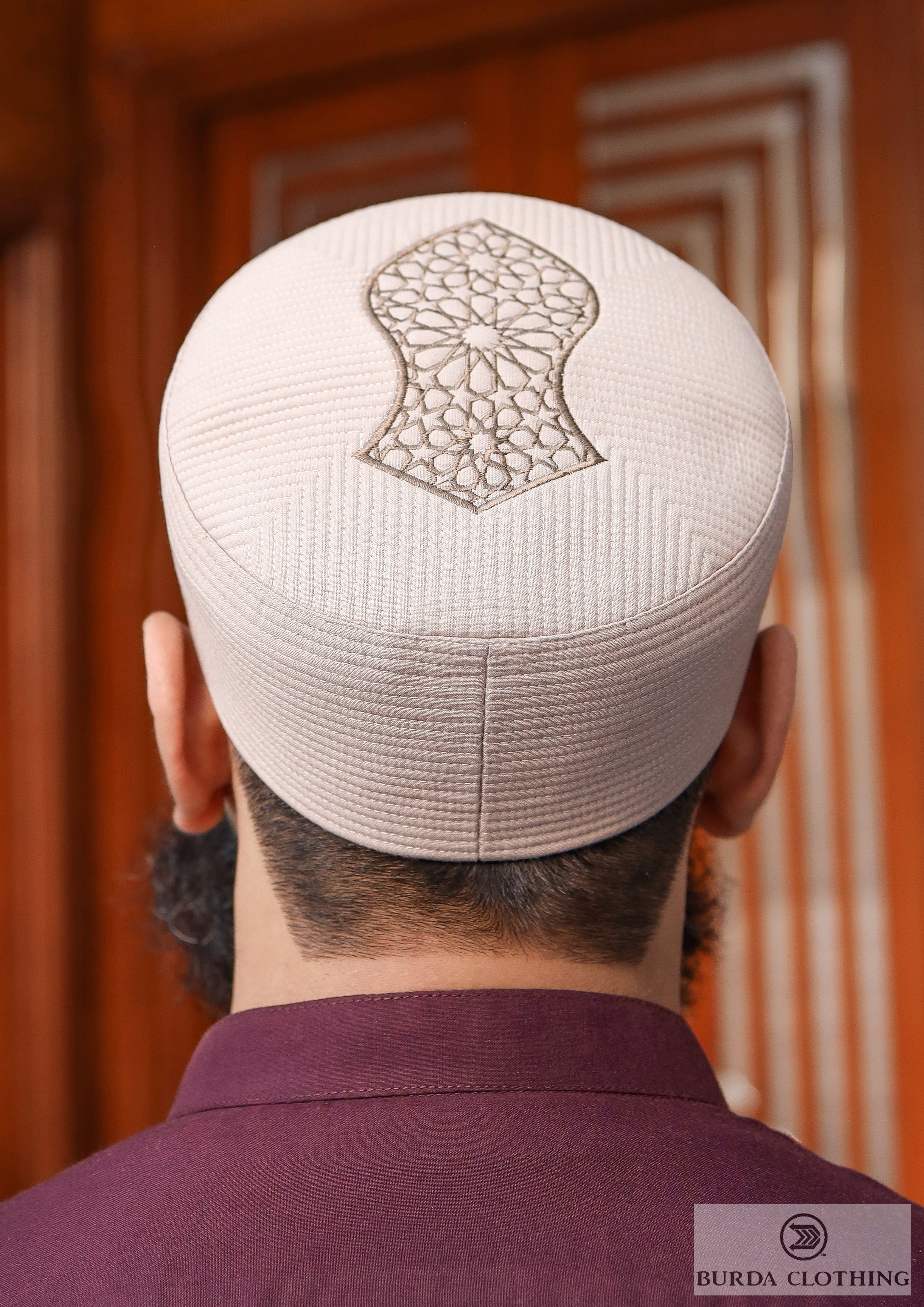 Burdaclothing 21 XS / Light Beige Sandal Turban Kufi