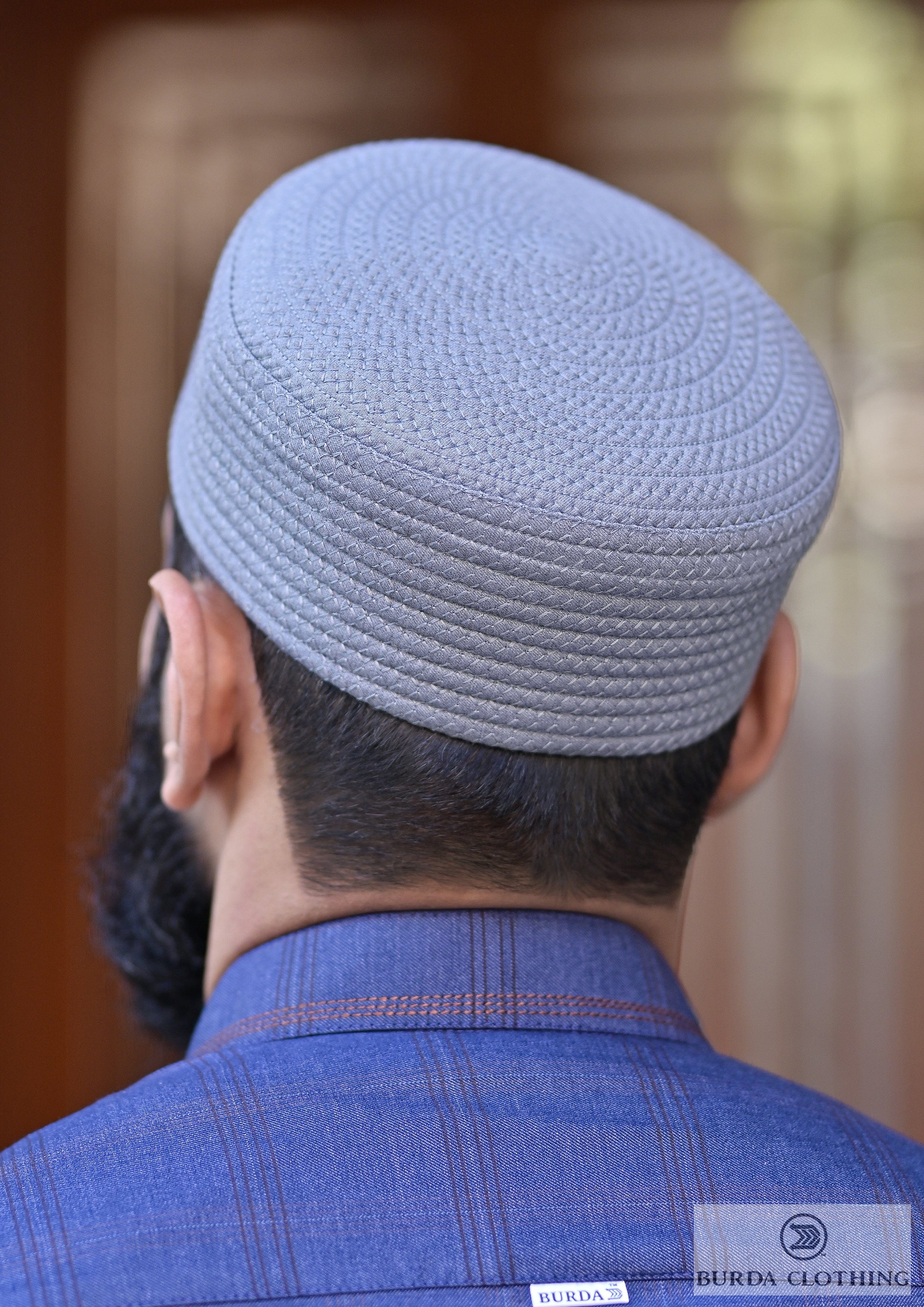 Burdaclothing 21 XS / Light Gray Cosmic Kufi/Hat