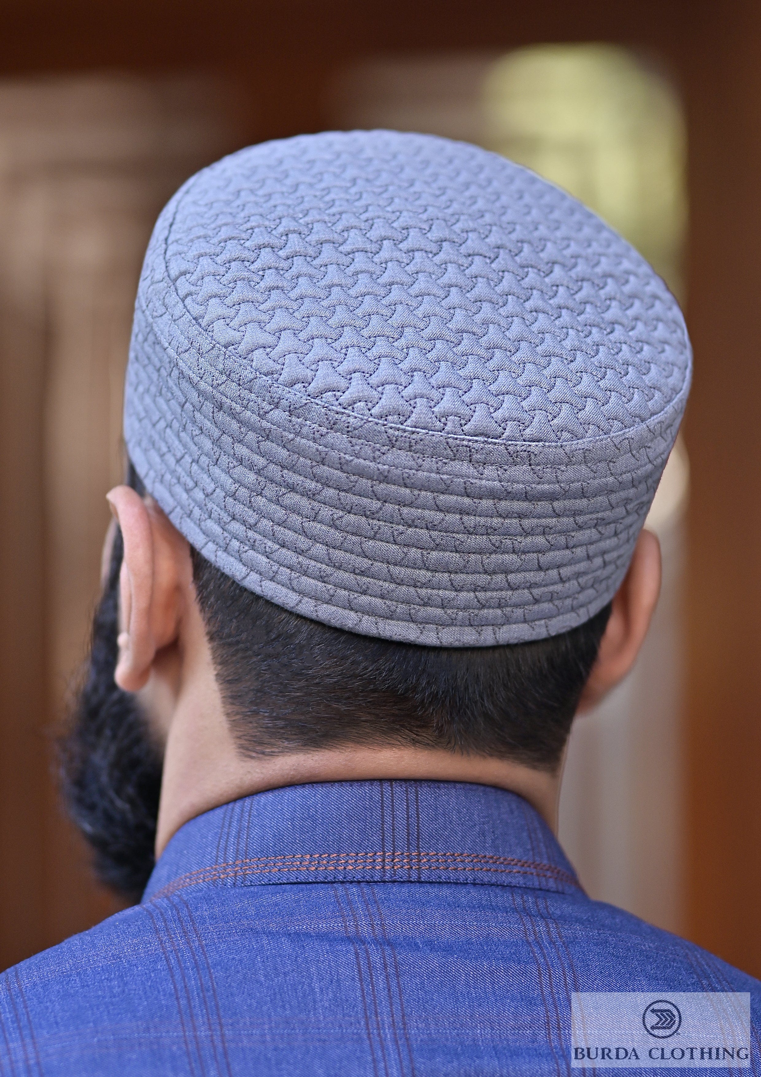 Burdaclothing 21 XS / Light Gray Evoke Kufi/Hat