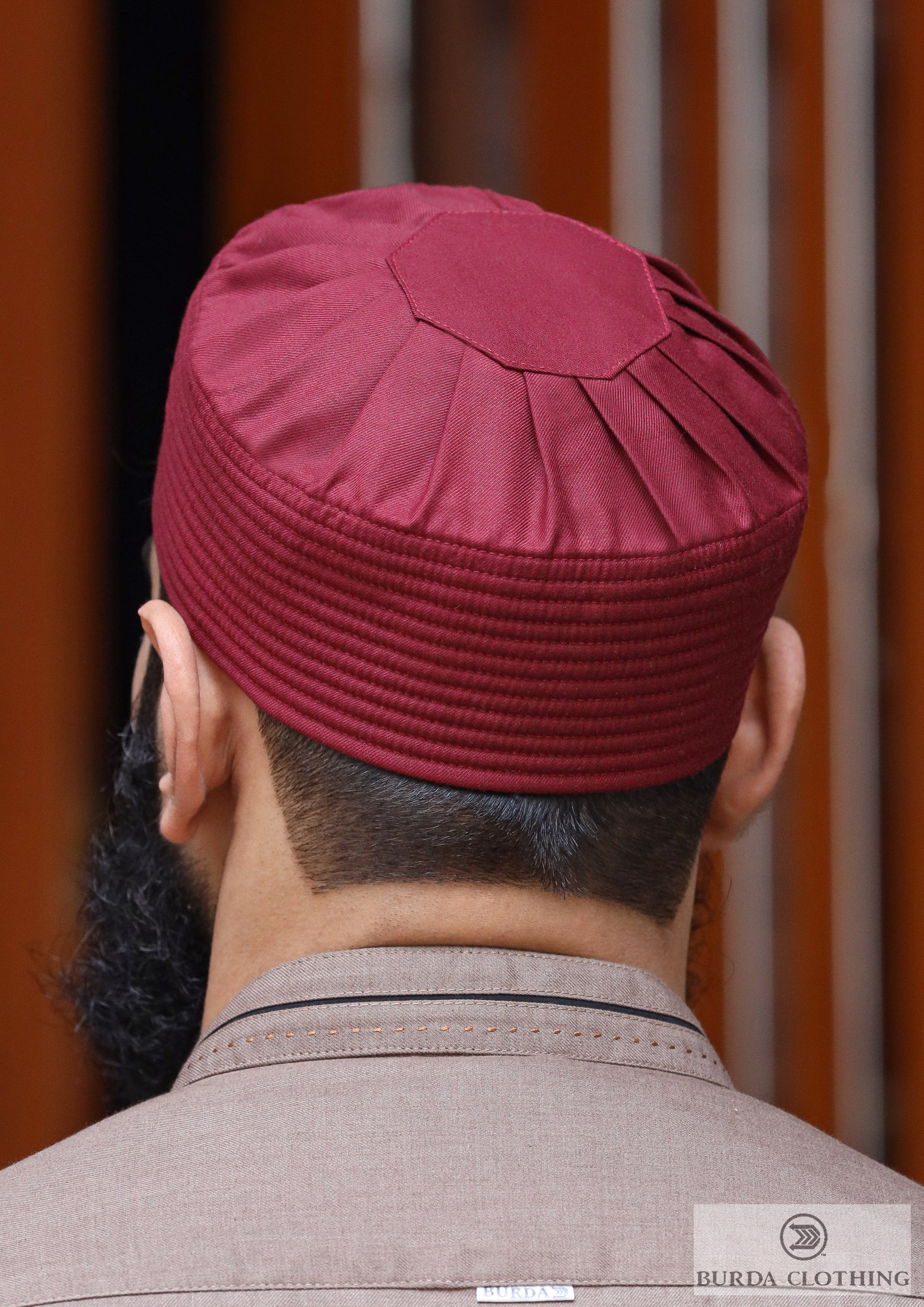 Burdaclothing 21 XS / Maroon Kufi S004