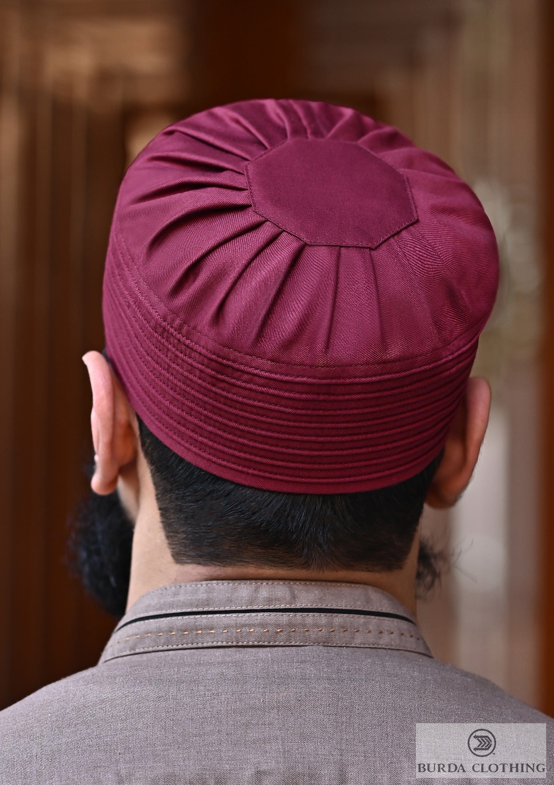 Burdaclothing 21 XS / Maroon Kufi S008
