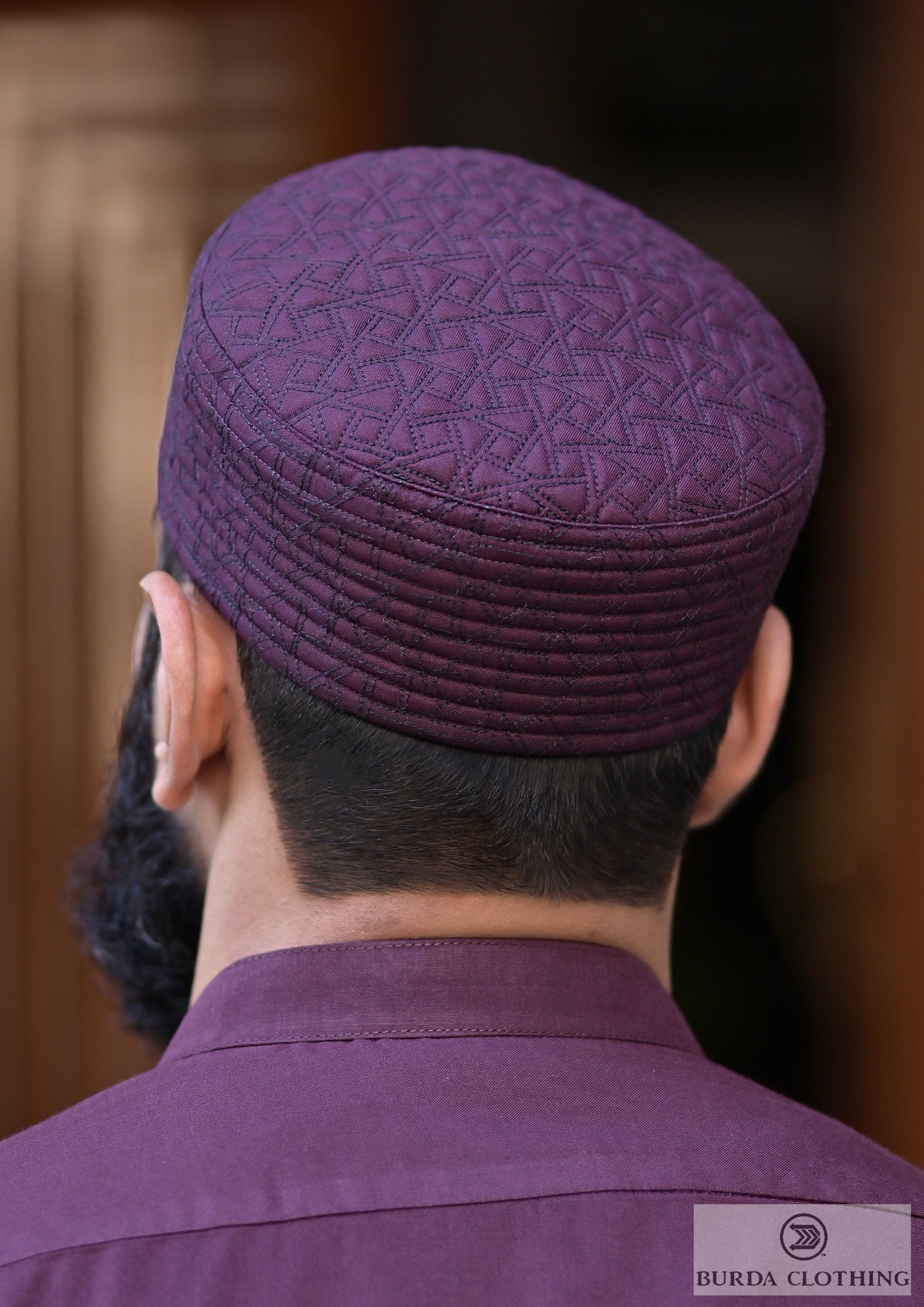 Burdaclothing 21 XS / Maroon Nova Kufi/Hat