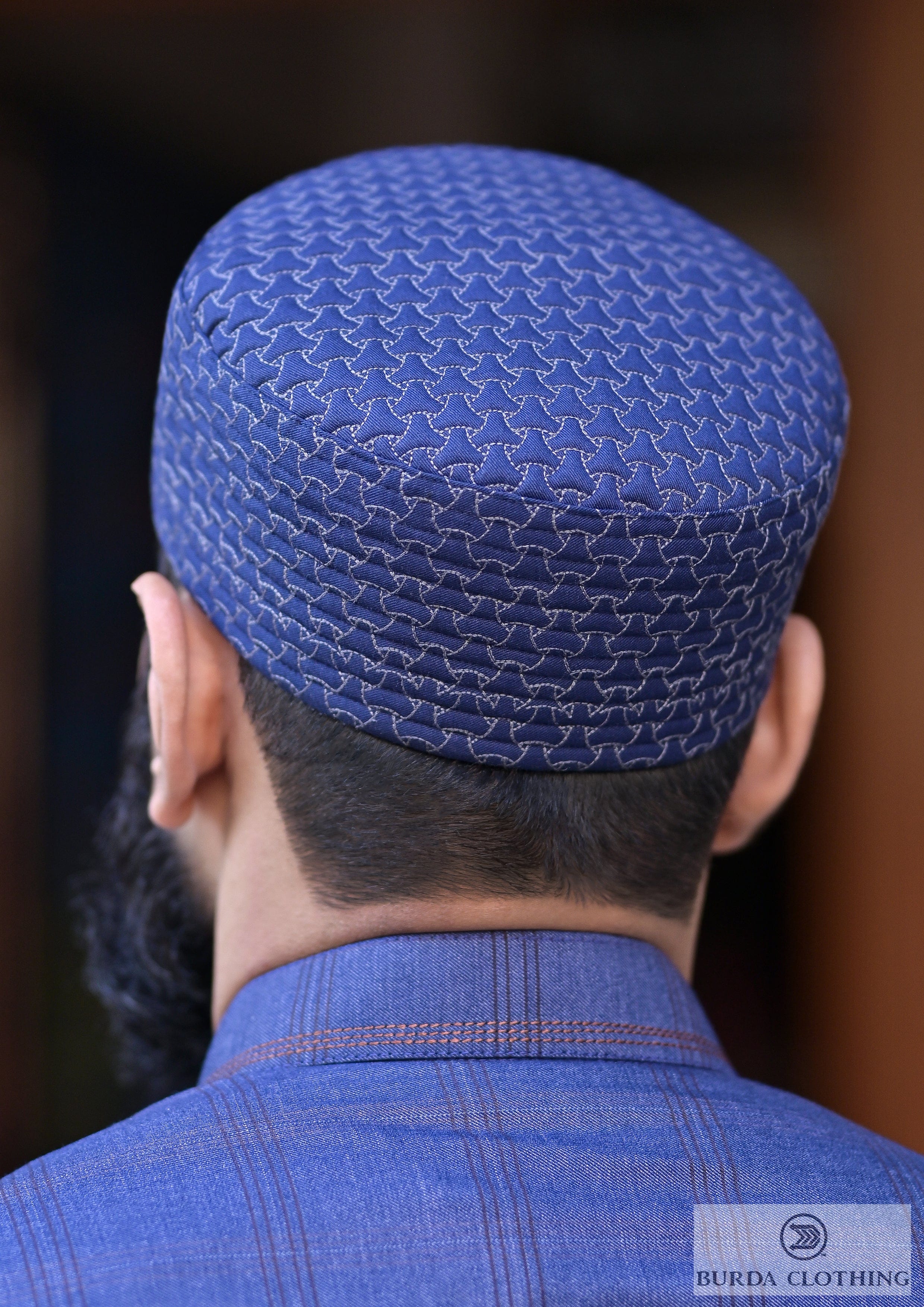 Burdaclothing 21 XS / Navy Blue Evoke Kufi/Hat