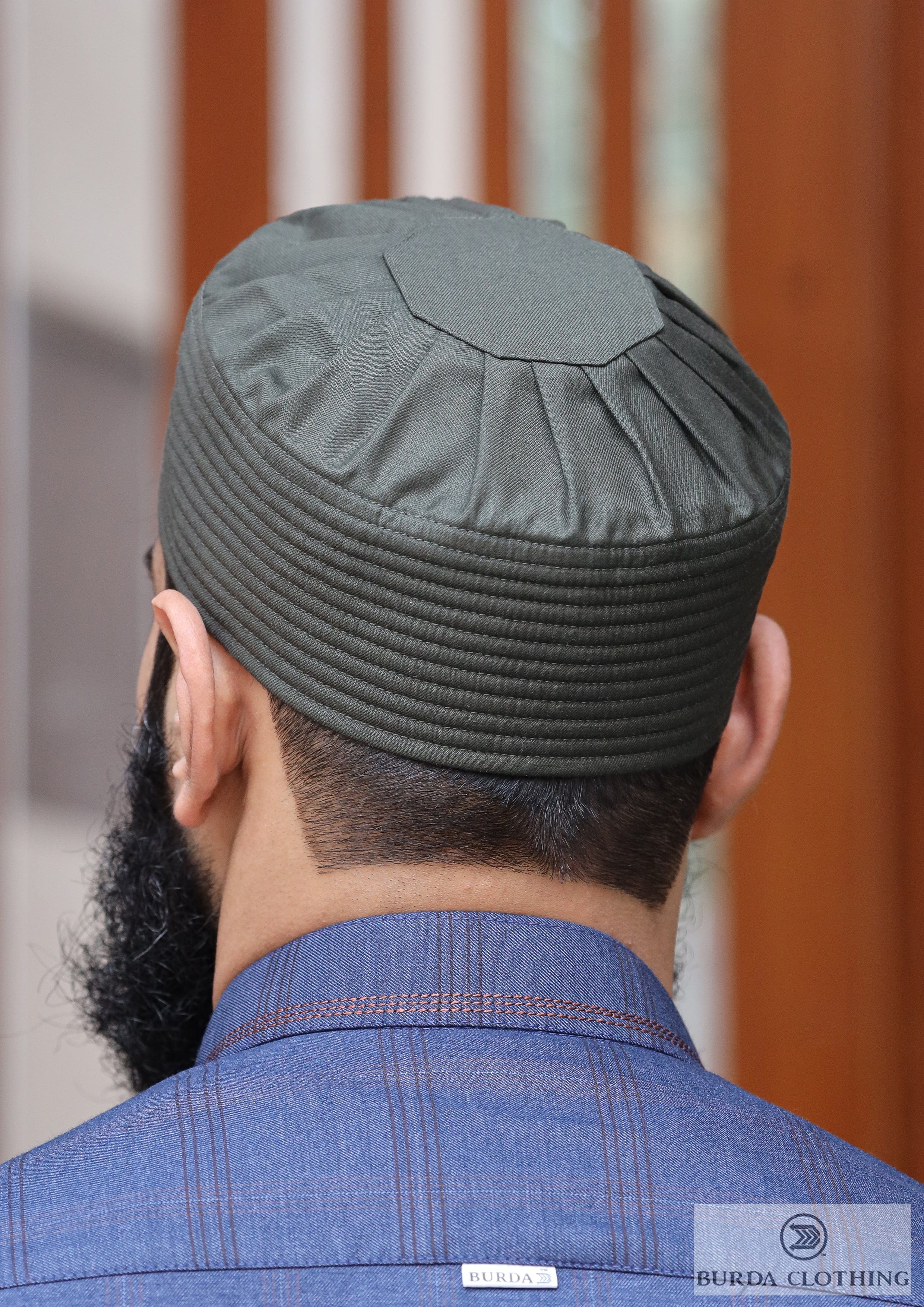 Burdaclothing 21 XS / Olive Kufi S004