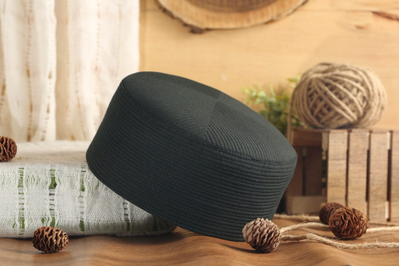 Burdaclothing 21 XS / OLIVE Turban Kufi (Click to see 14 more colors)