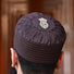Burdaclothing 21XS / Dark Brown Sandal Pleated Kufi S008