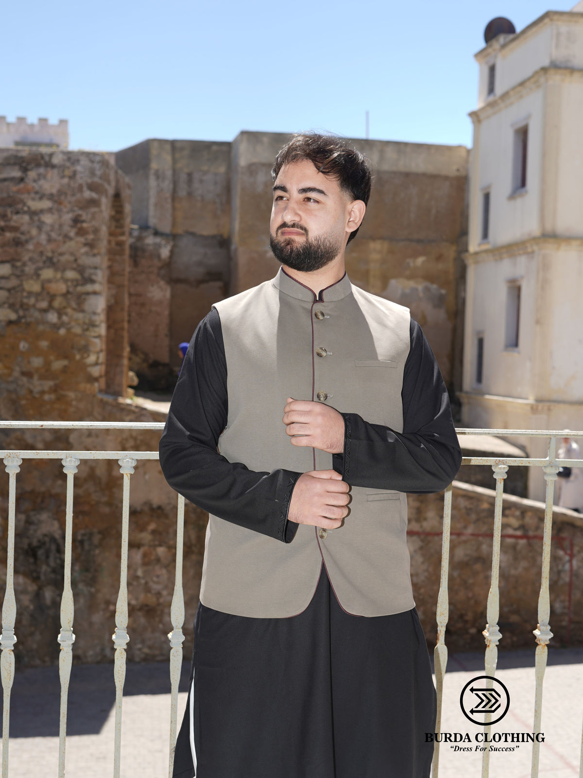 Adam waistcoat by burdaclothing
