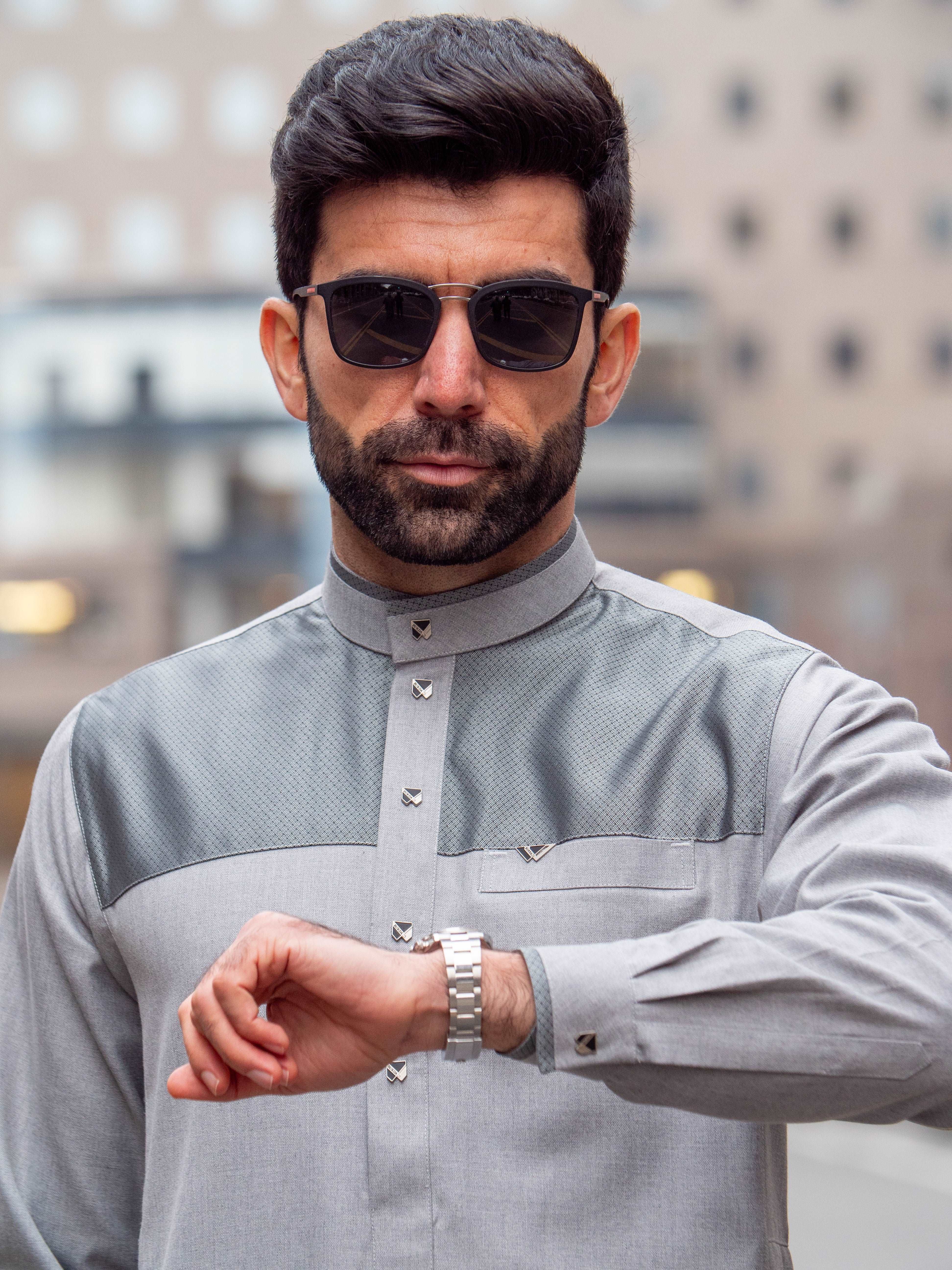 Burdaclothing Adult Premium Thobe 101A Gray