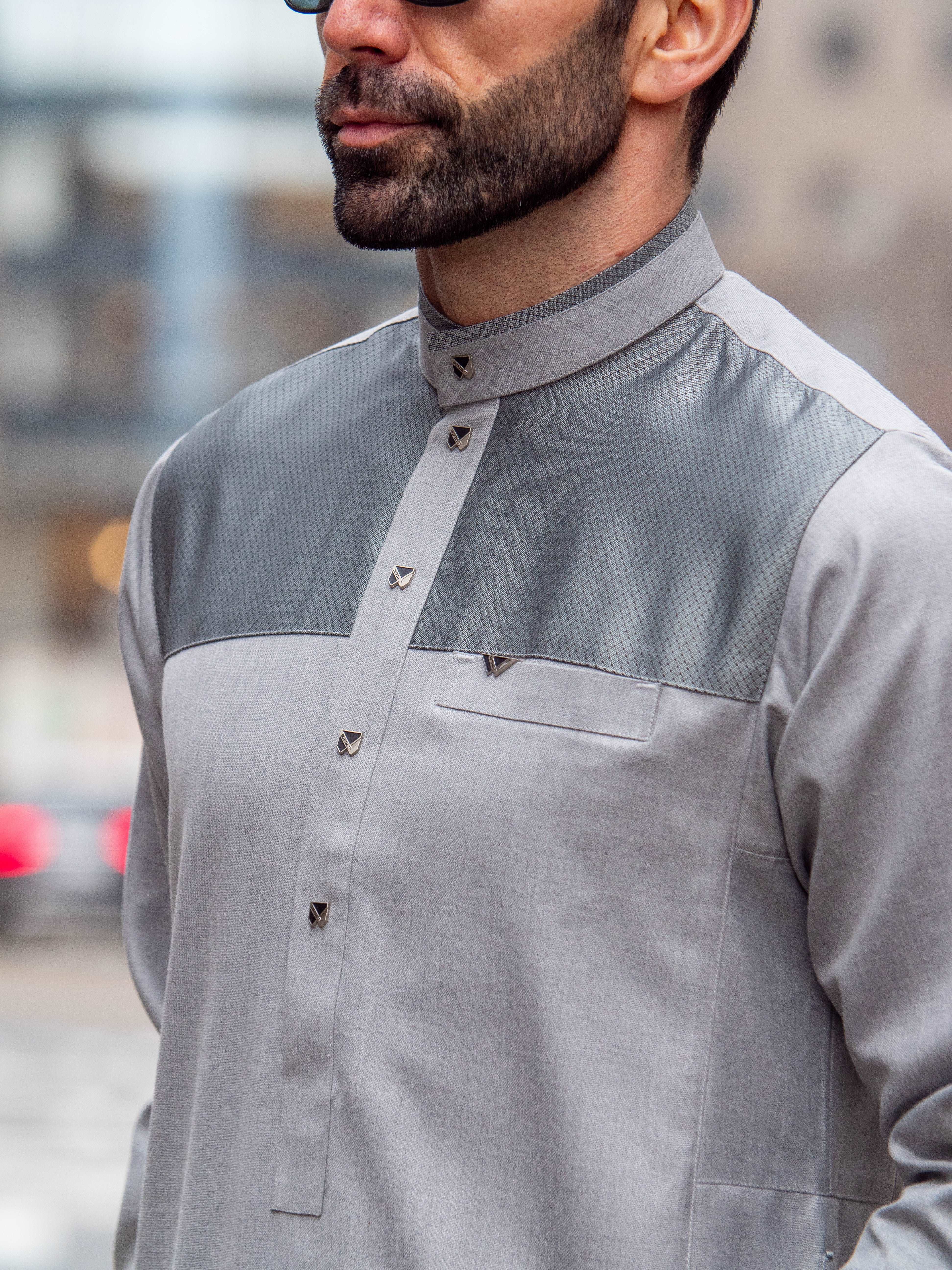 Burdaclothing Adult Premium Thobe 101A Gray