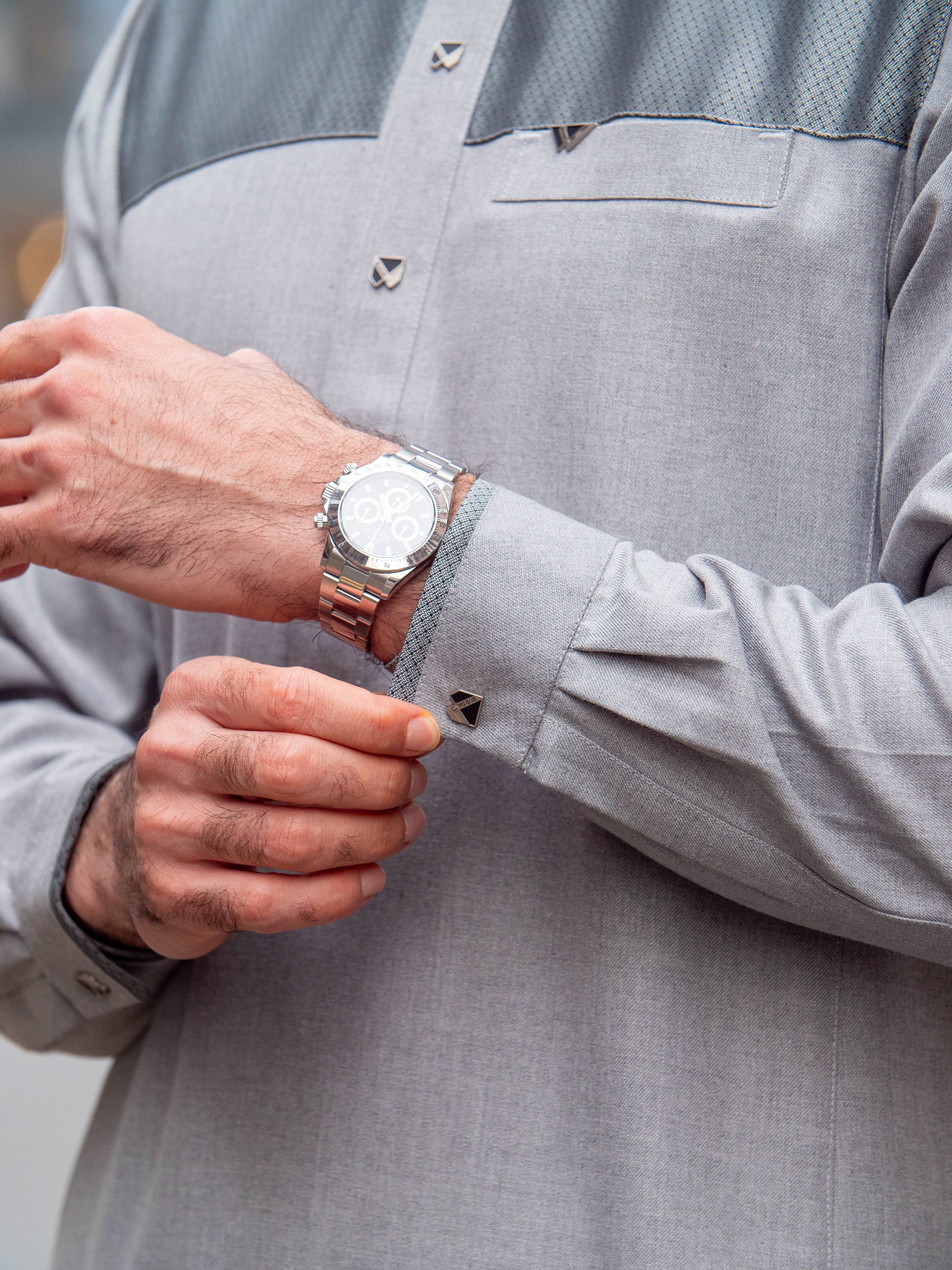 Burdaclothing Adult Premium Thobe 101A Gray