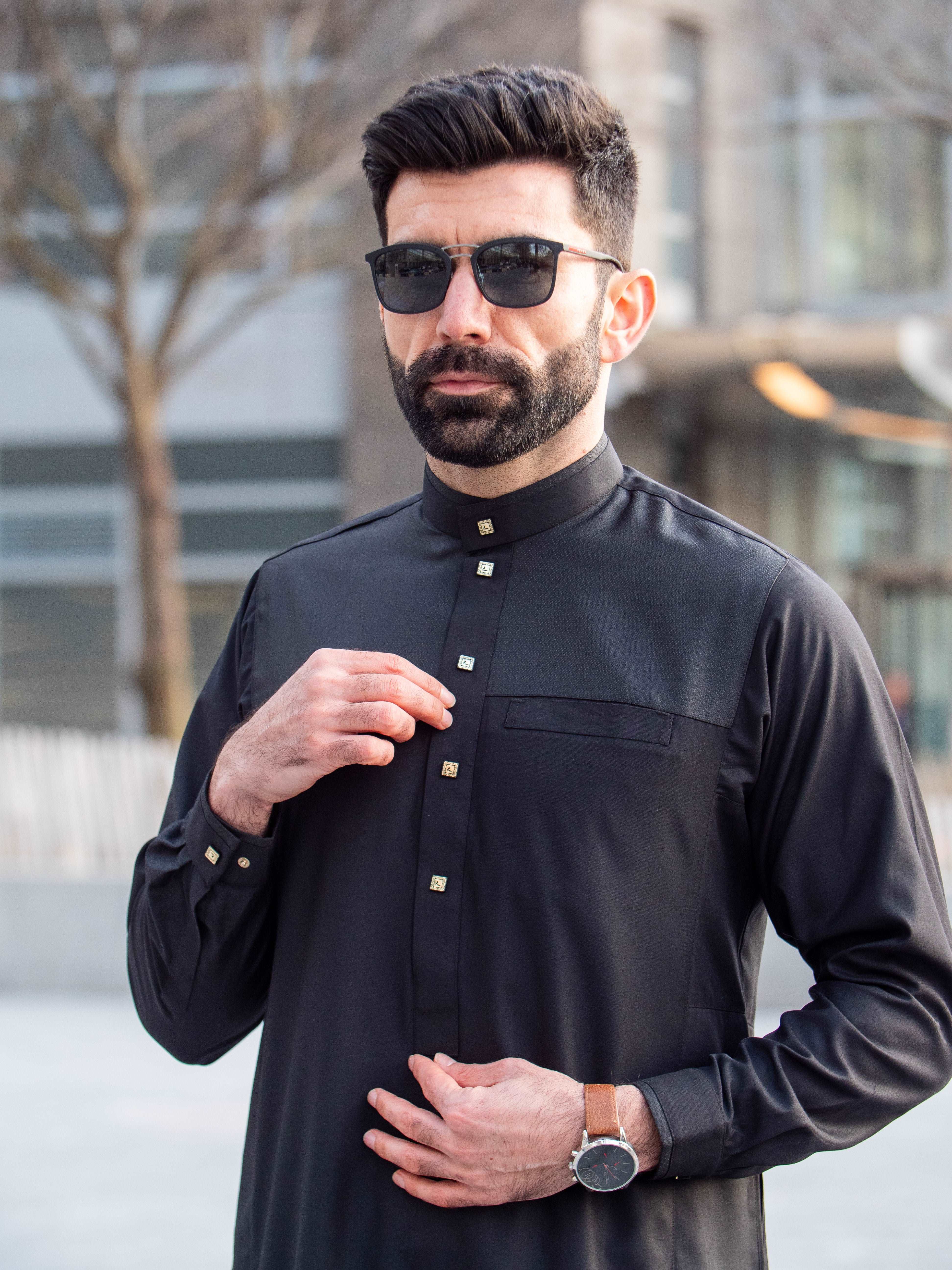 Burdaclothing Adult Premium Thobe 101B Black