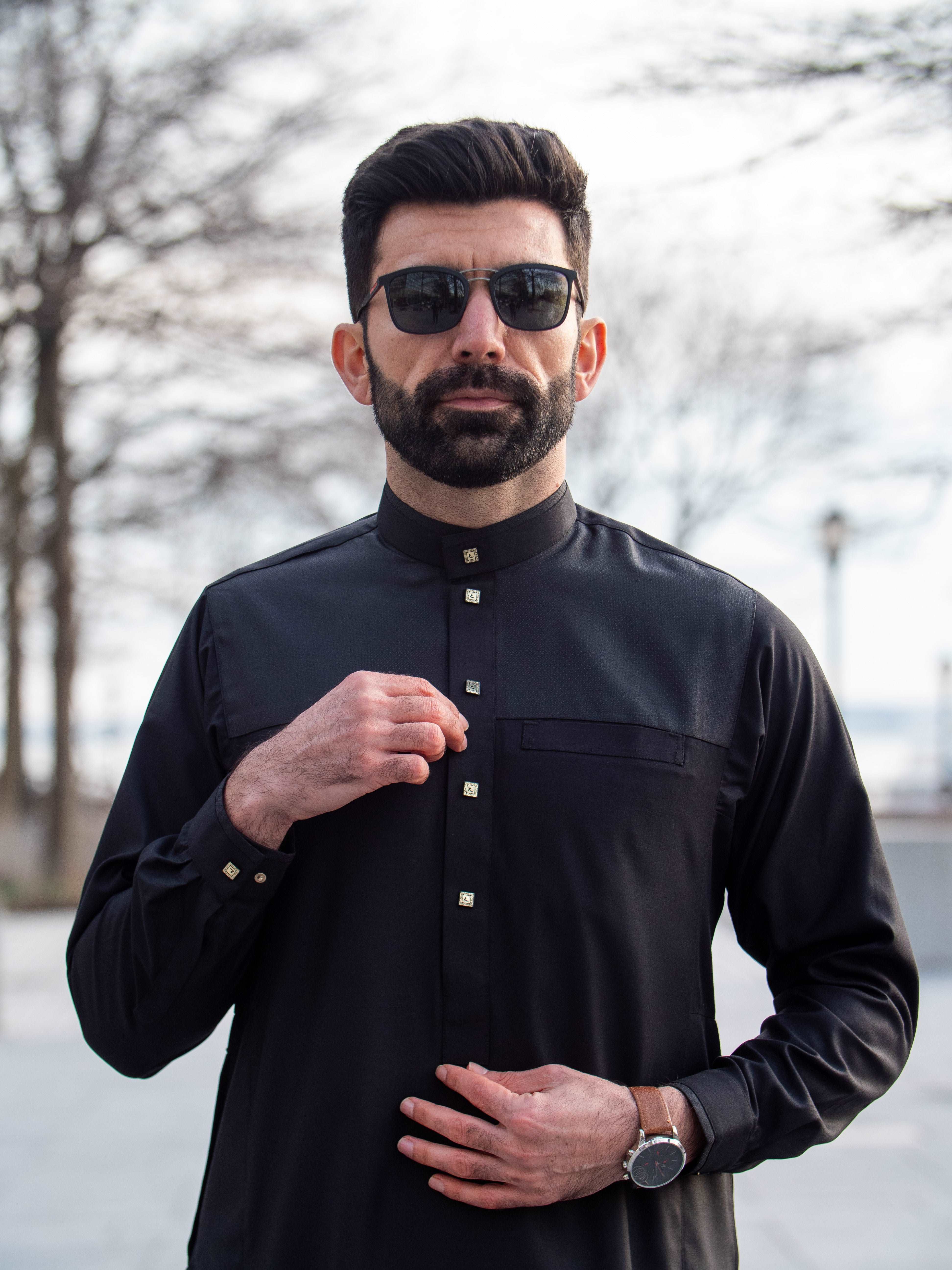 Burdaclothing Adult Premium Thobe 101B Black