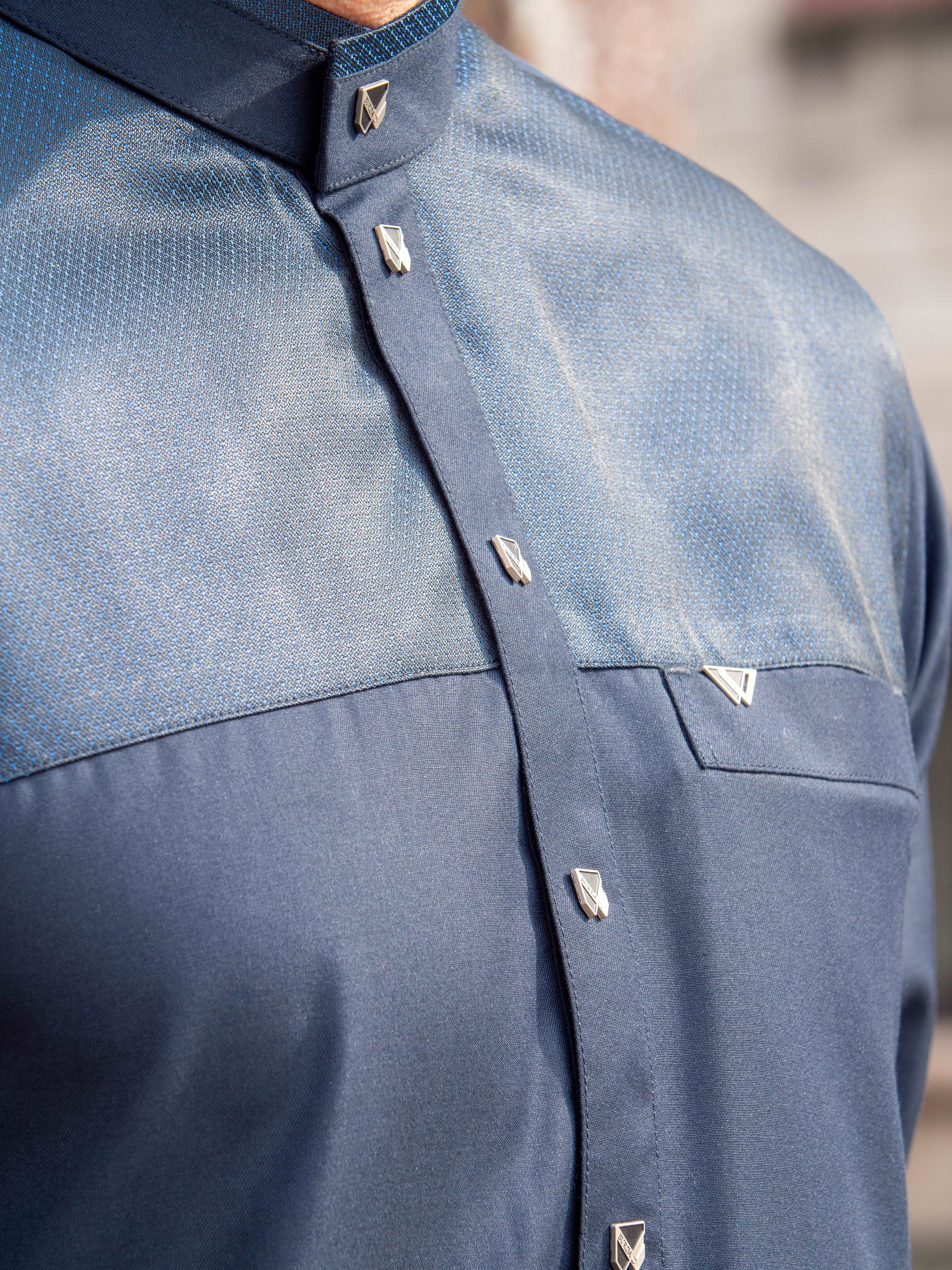 Burdaclothing Adult Premium Thobe 101C Navy Blue