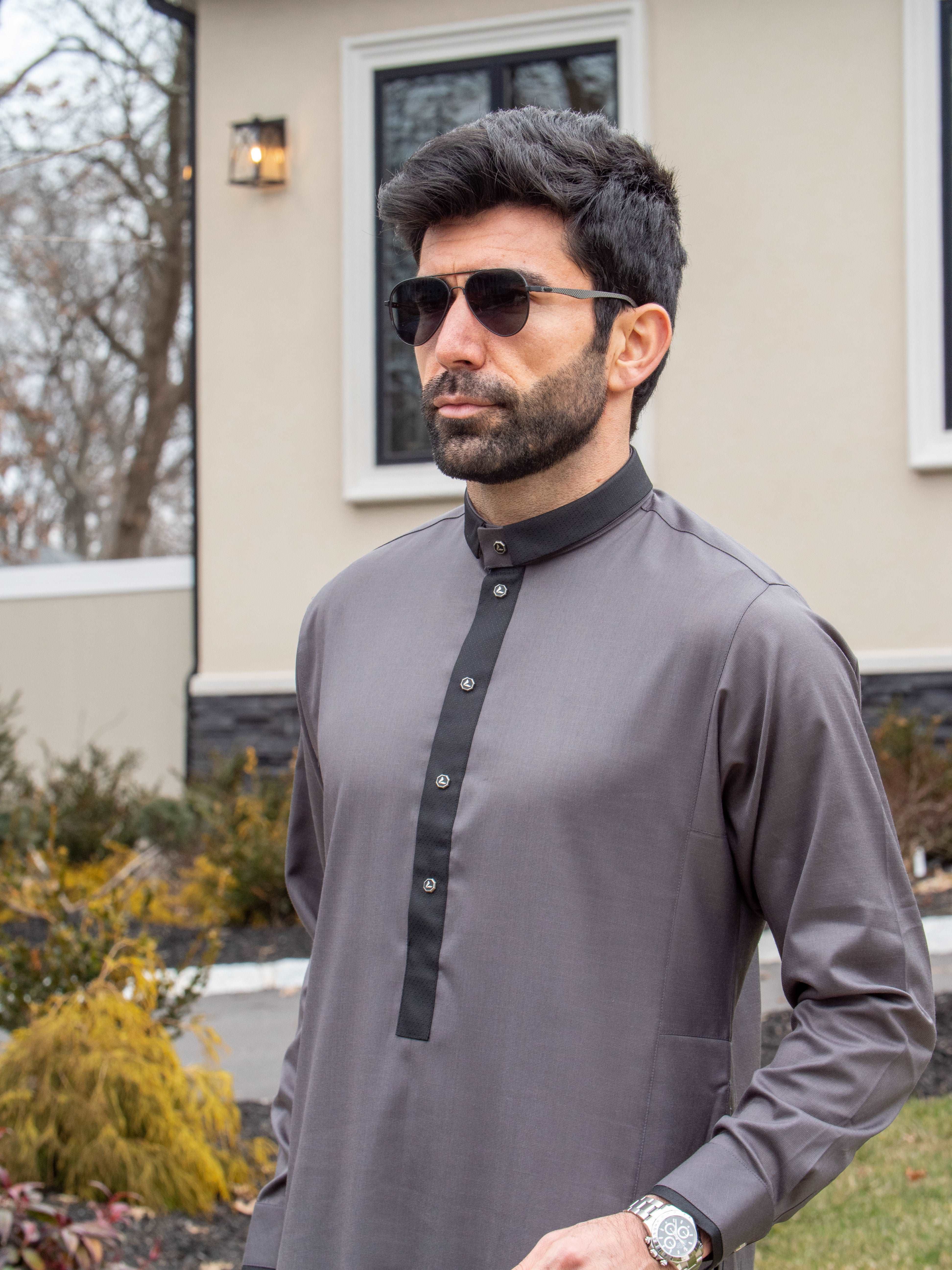 Burdaclothing Adult Premium Thobe 102A Gray