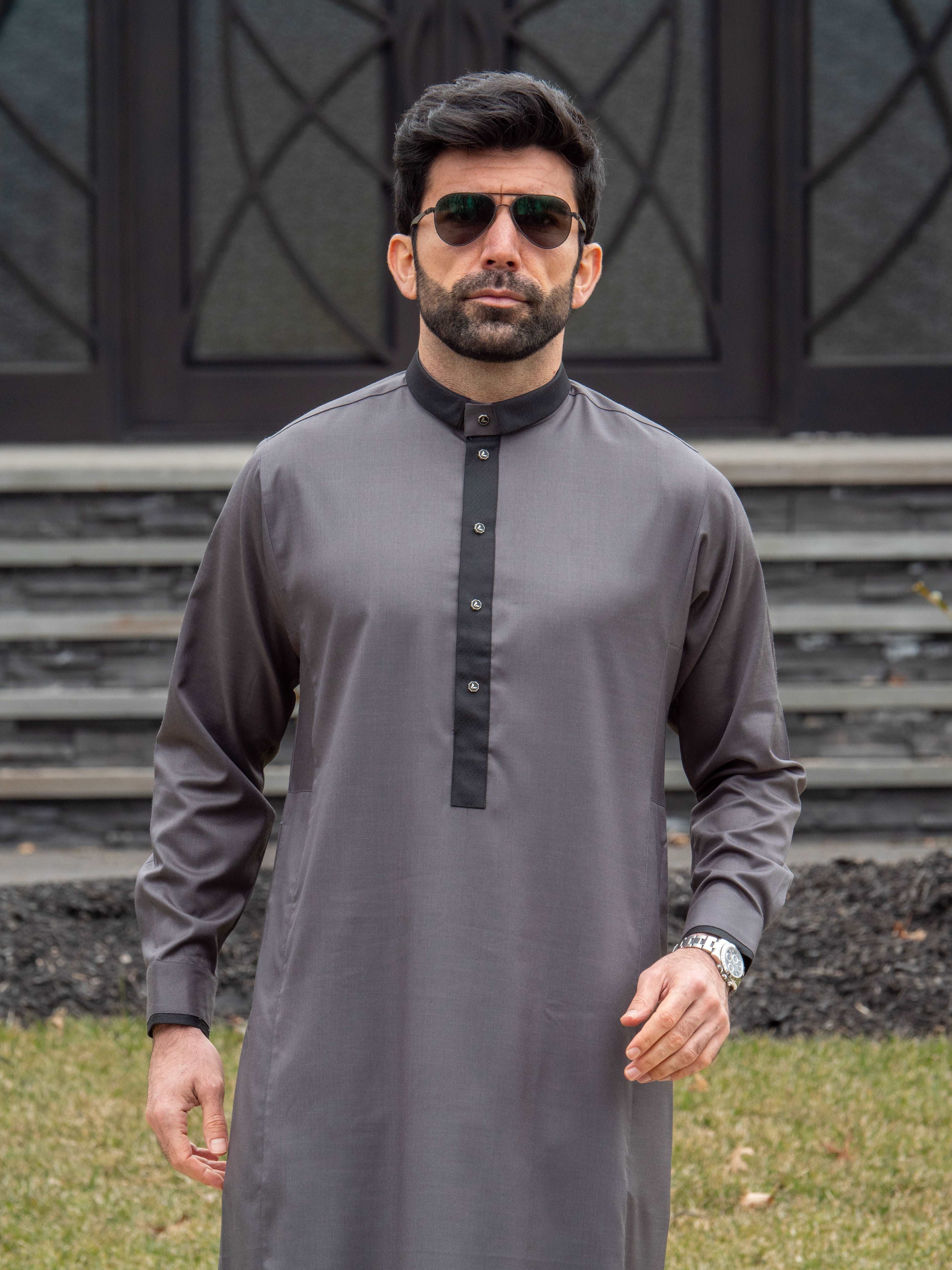 Burdaclothing Adult Premium Thobe 102A Gray