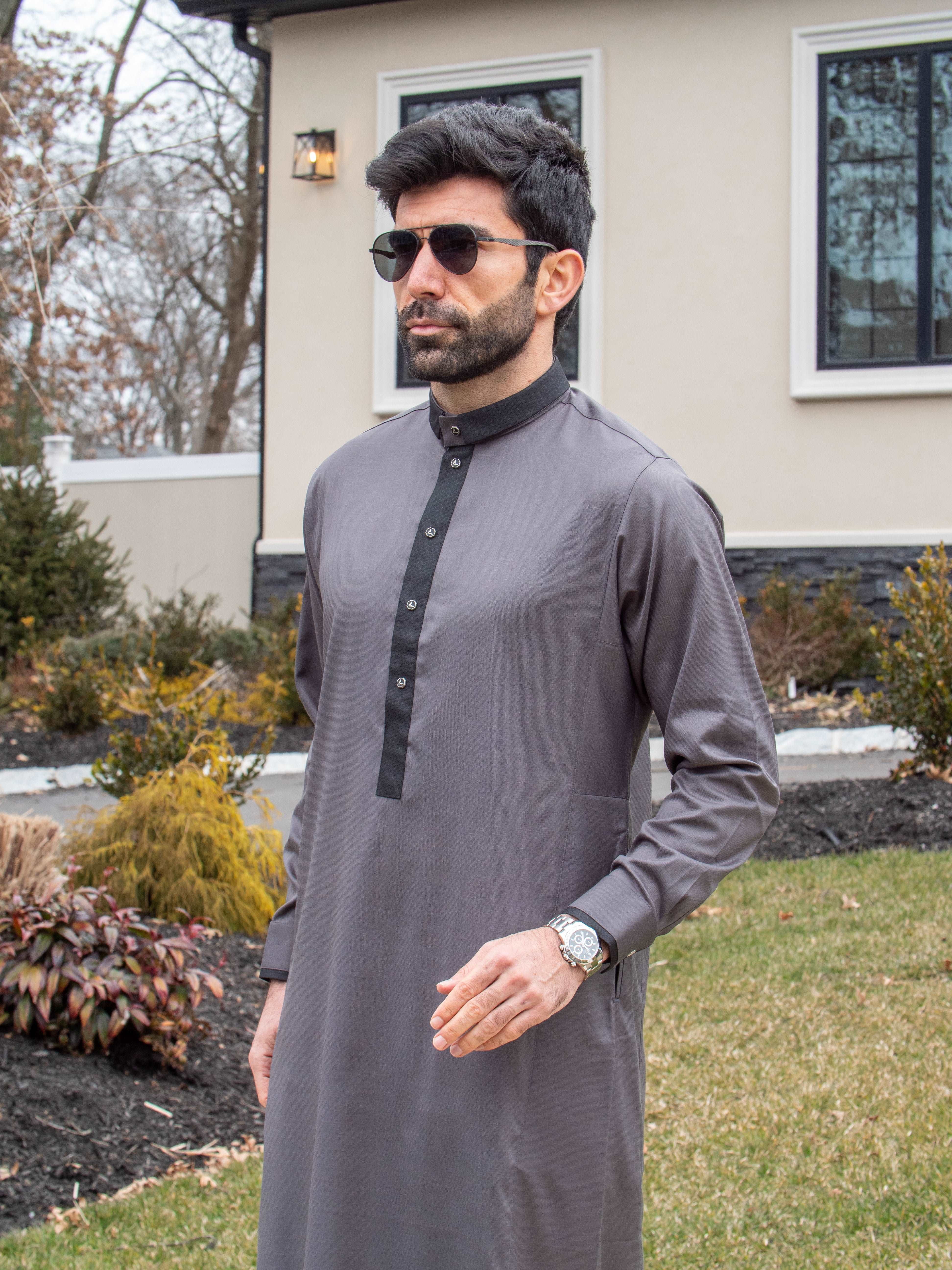 Burdaclothing Adult Premium Thobe 102A Gray