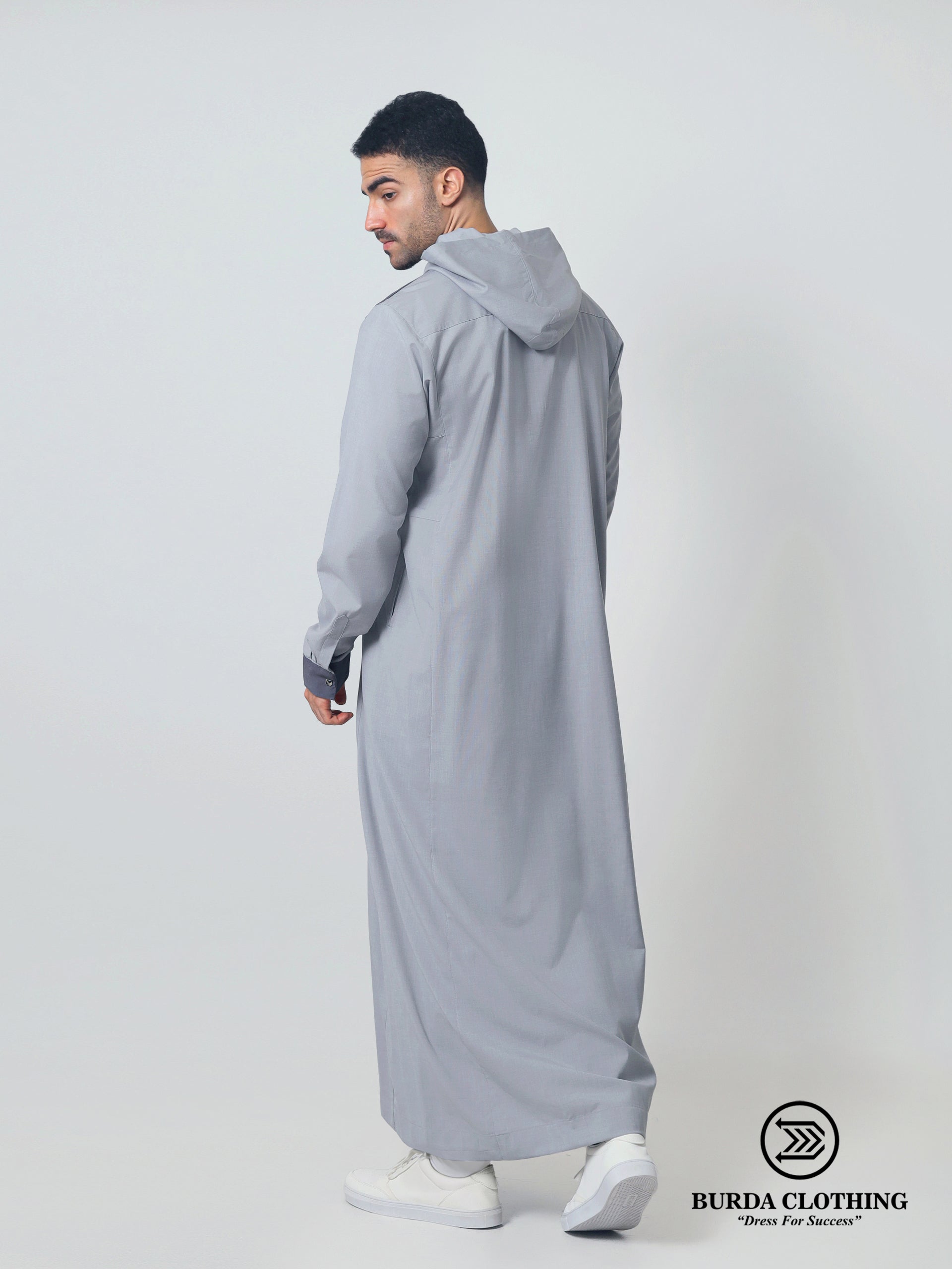 Adult Premium Thobe 212 Gray by Burdaclothing