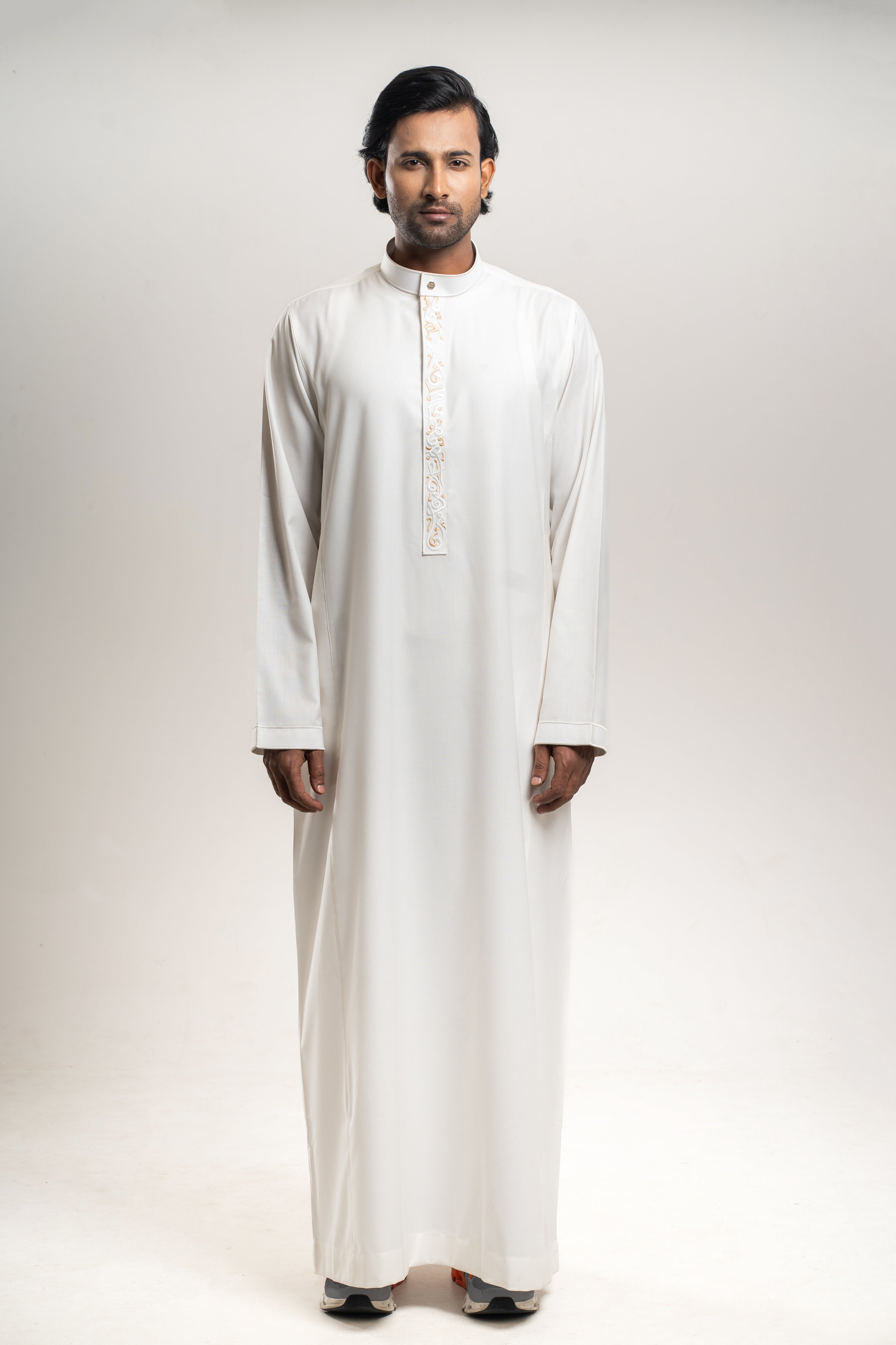 Burdaclothing Adult Premium Thobe 213 Off White ( Father & Son)
