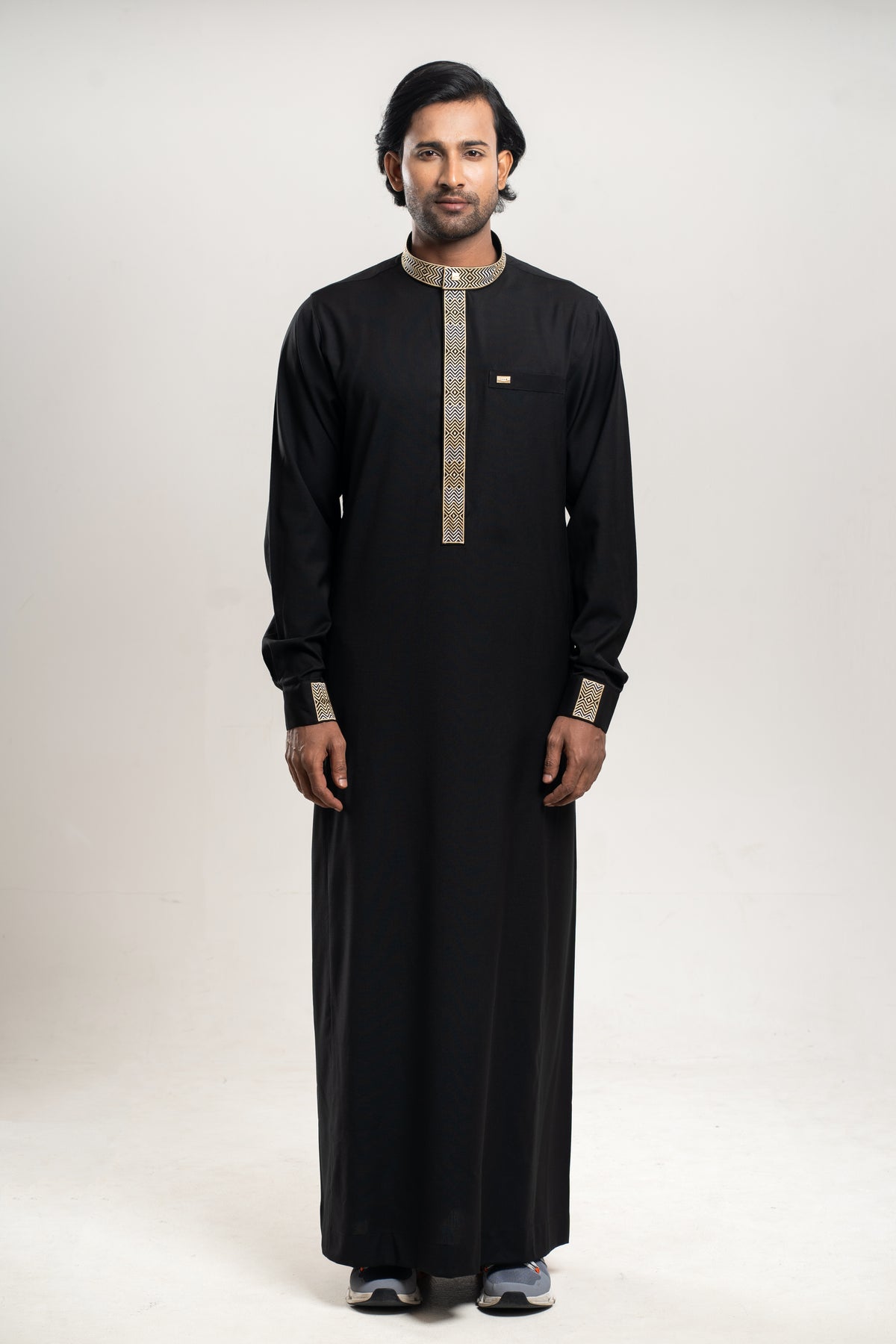 Adult Premium Thobe 215 Black by Burdaclothing
